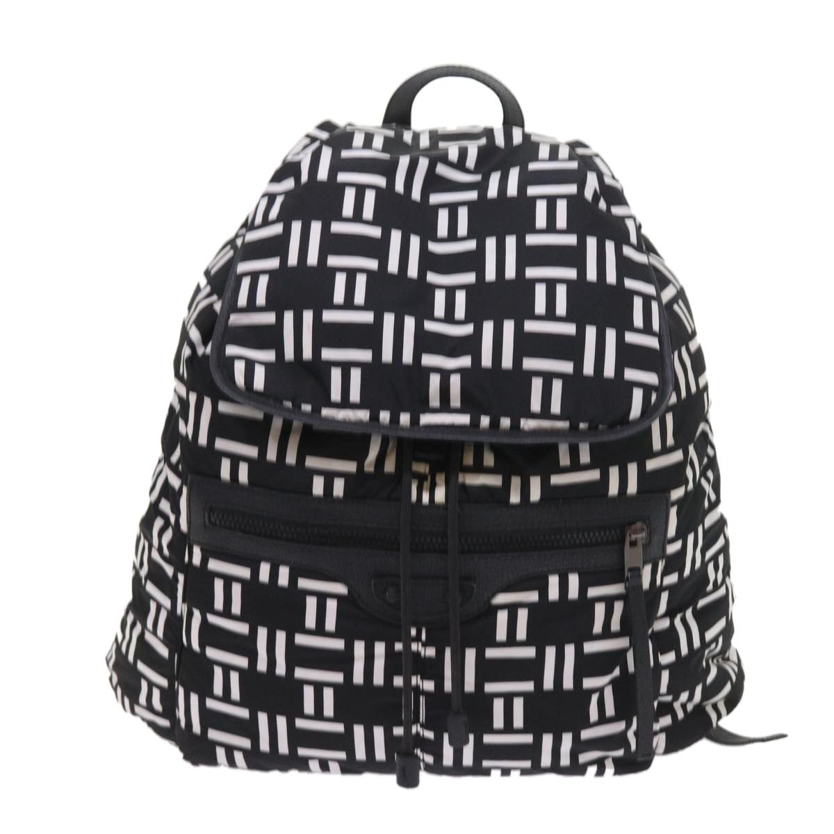 Balenciaga Black Synthetic Backpack Bag (Pre-Owned) Size ONE SIZE - 1 Thumbnail