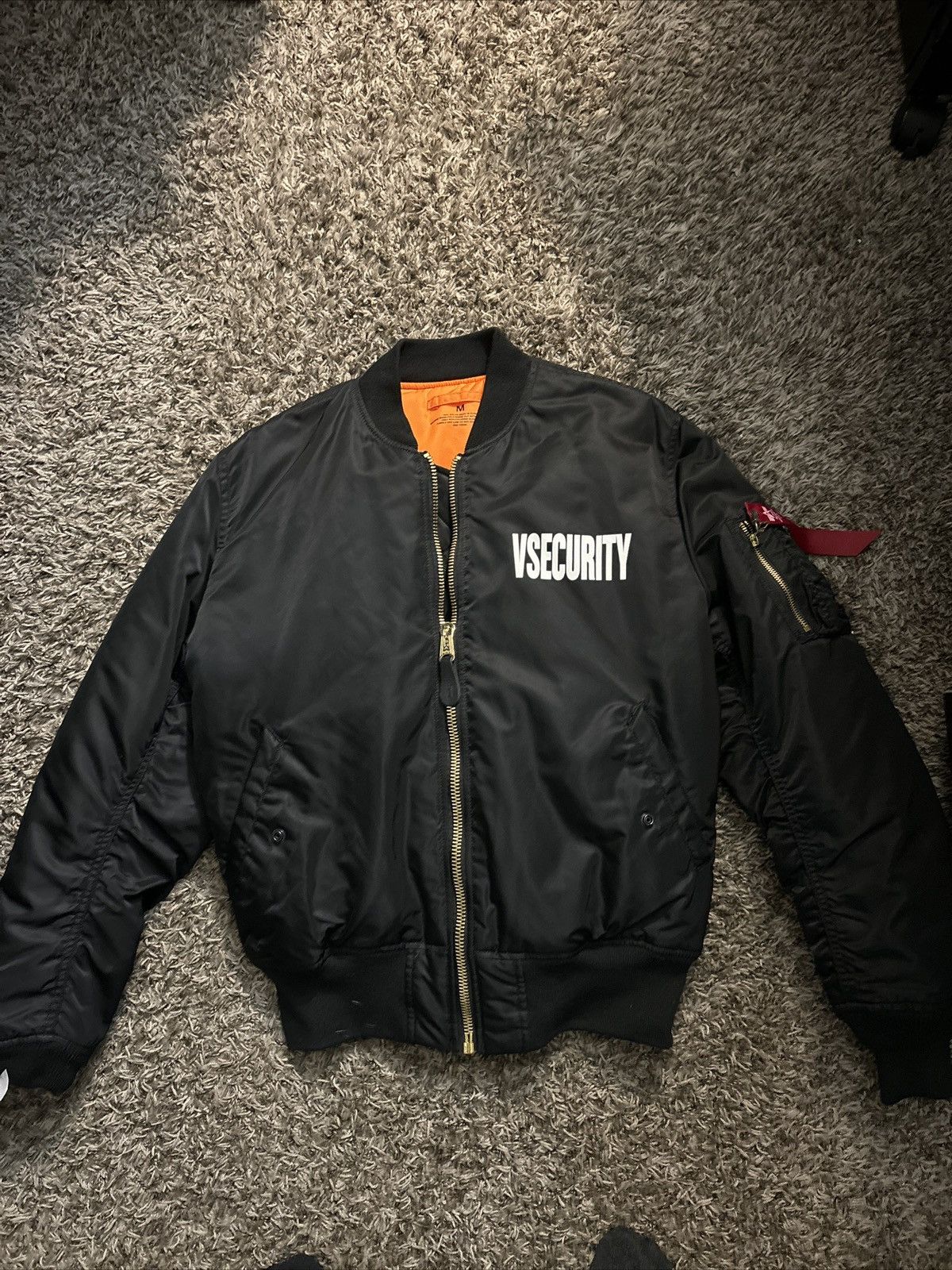 Playboi Carti × Streetwear Playboi Carti VSECURITY Bomber Playboi Carti × Streetwear Playboi Carti VSECURITY Bomber