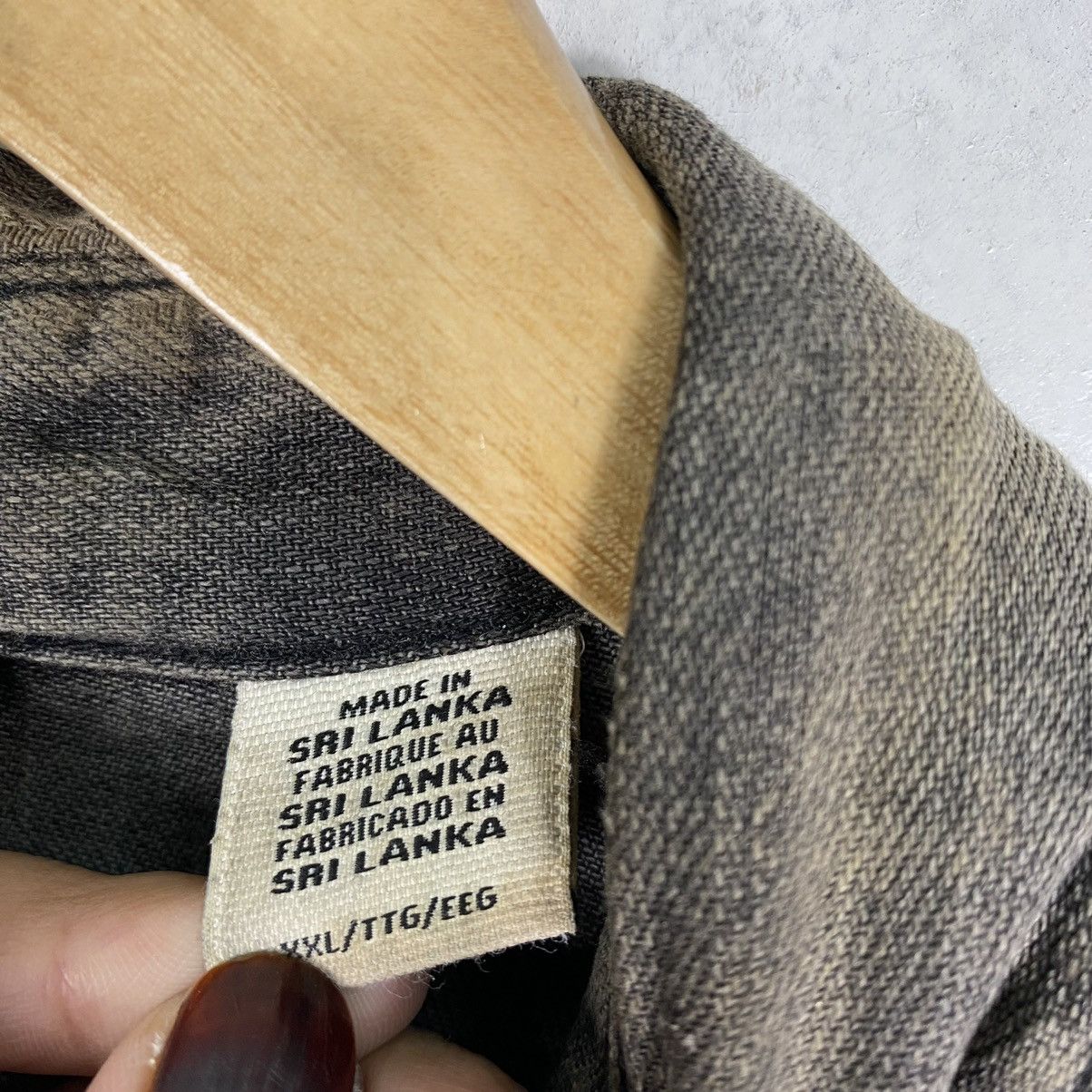 Levi's × Levi's Vintage Clothing LEVI'S TWO TONE RARE DESIGN LONGSLEEVE JEANS SHIRT Size US XL / EU 56 / 4 - 11 Thumbnail
