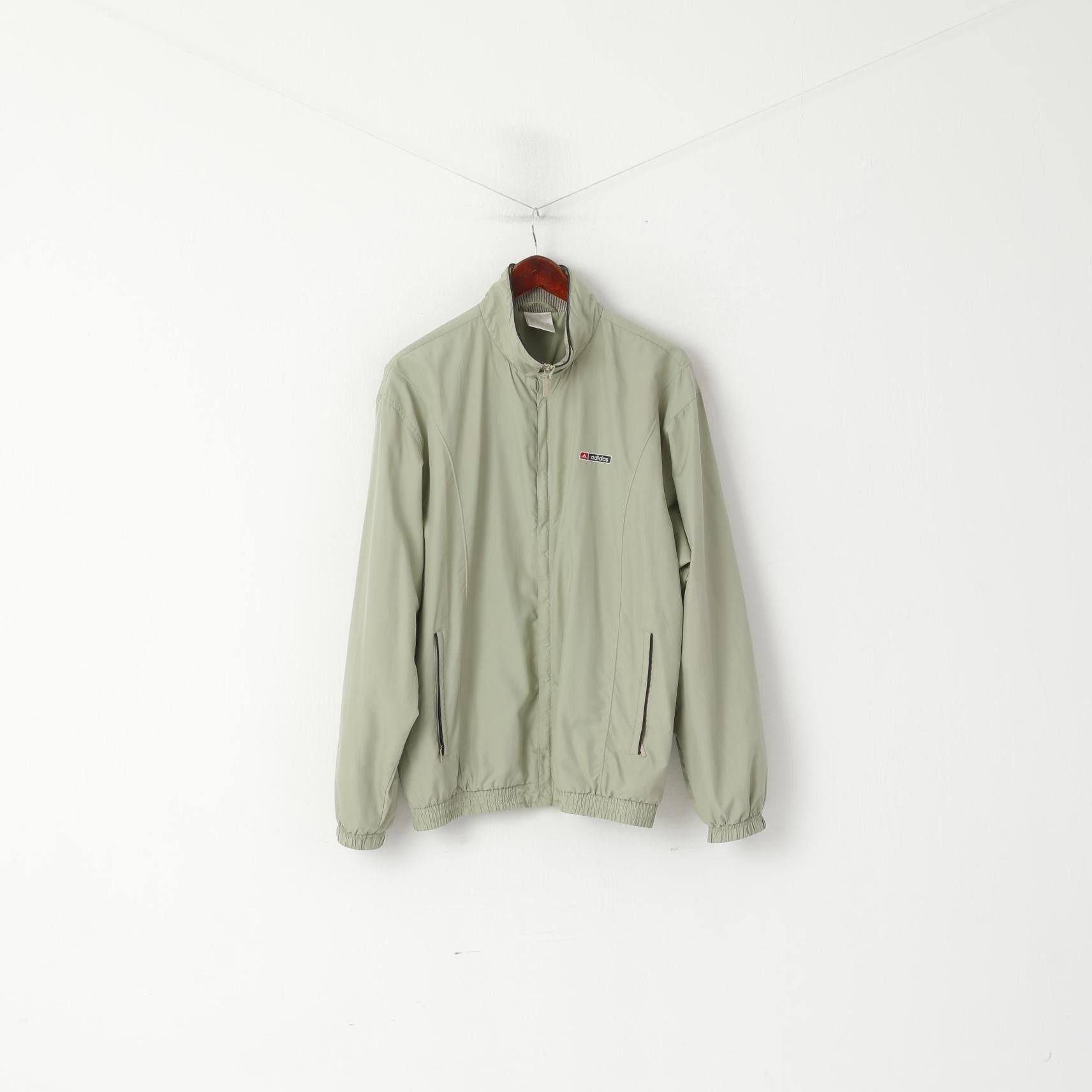 Adidas Adidas Men L Jacket Beige Vintage 2481 Size US L / EU 52-54 / 3 - 2 Thumbnail