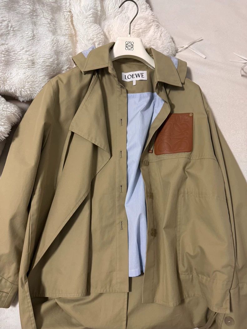 Loewe loewe 36Short trench coat 2505-Nextarrow Size US S / EU 44-46 / 1 - 1 Thumbnail