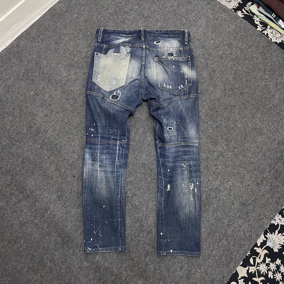 Other Dsquared2 Distressed Paint Splattered Denim Size US 36 / EU 52 - 11 Thumbnail