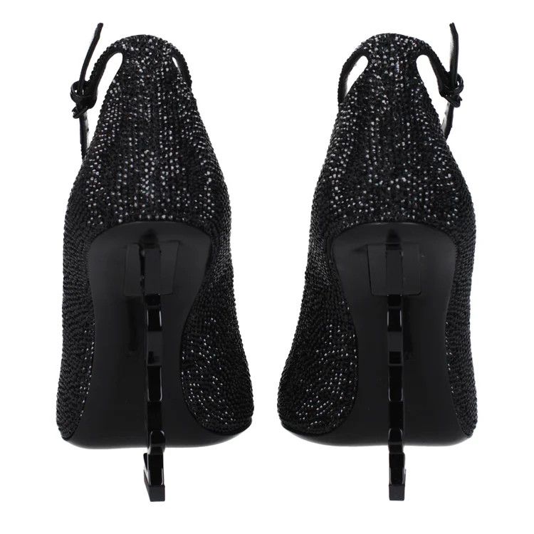 Saint Laurent Paris o1b1hav110724 Pumps in Black Size US 5 / IT 35 - 5 Thumbnail