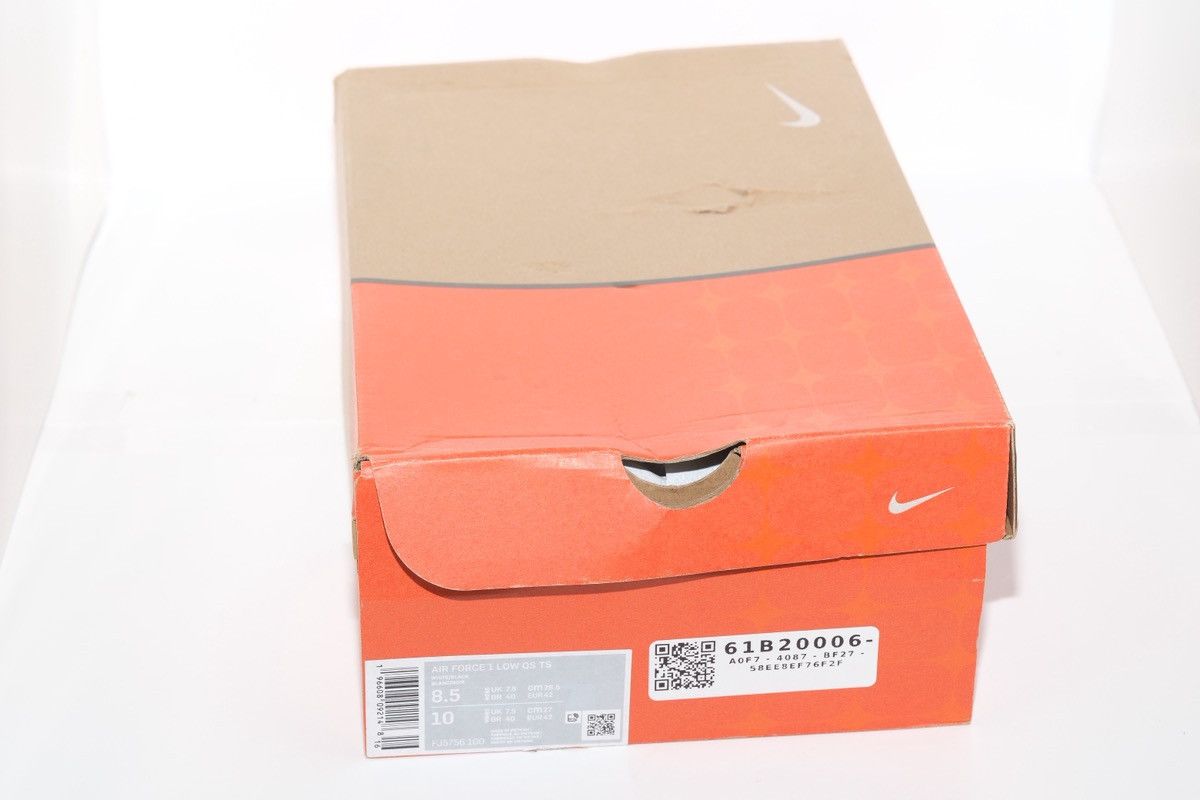 Nike Nike Air Force 1 Low x Terror Squad Black White Size 8.5 Size US 8.5 / EU 41-42 - 10 Thumbnail