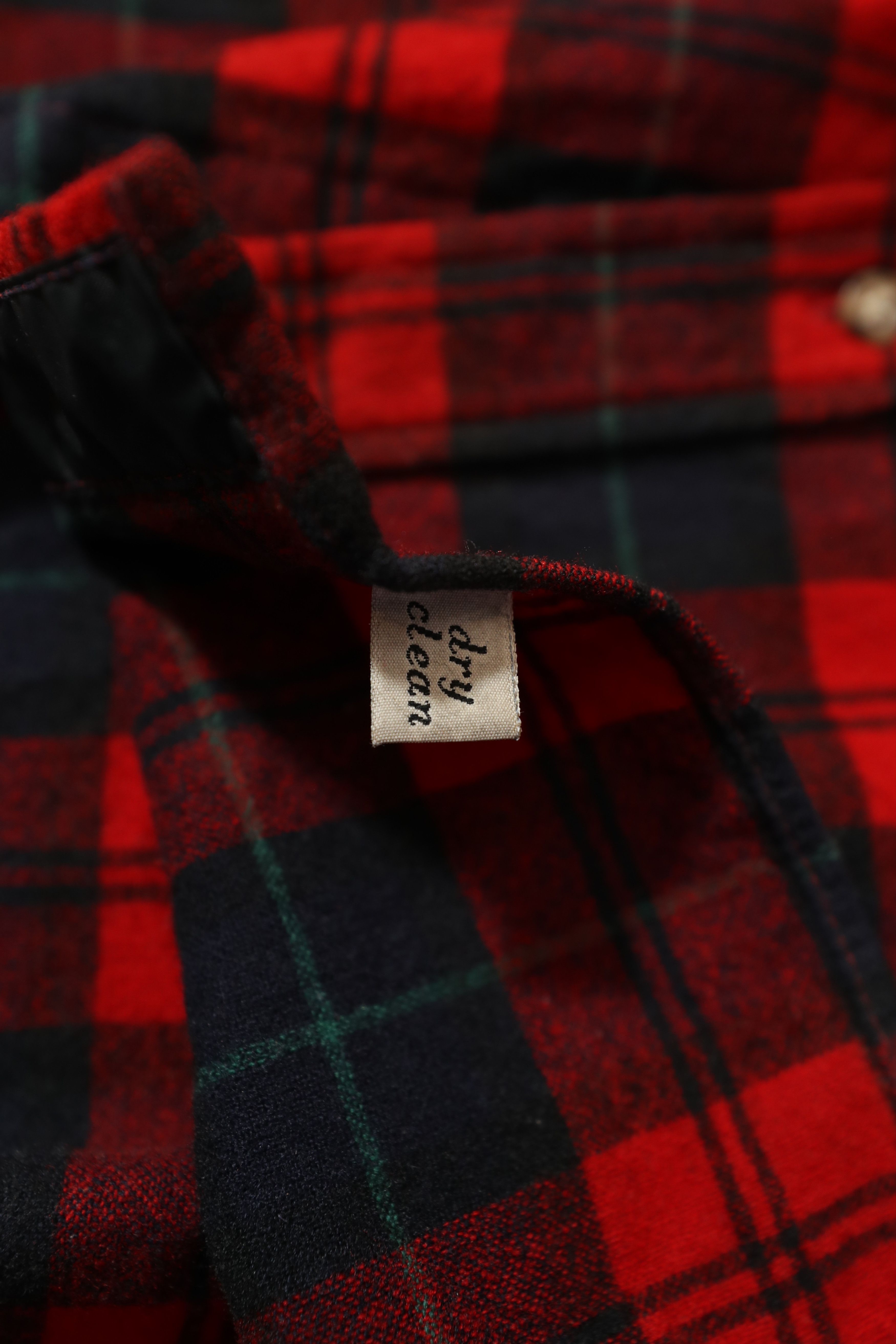 Pendleton Vintage Pendleton Wool Red Tartan Flannel (XL) Size US XL / EU 56 / 4 - 7 Thumbnail