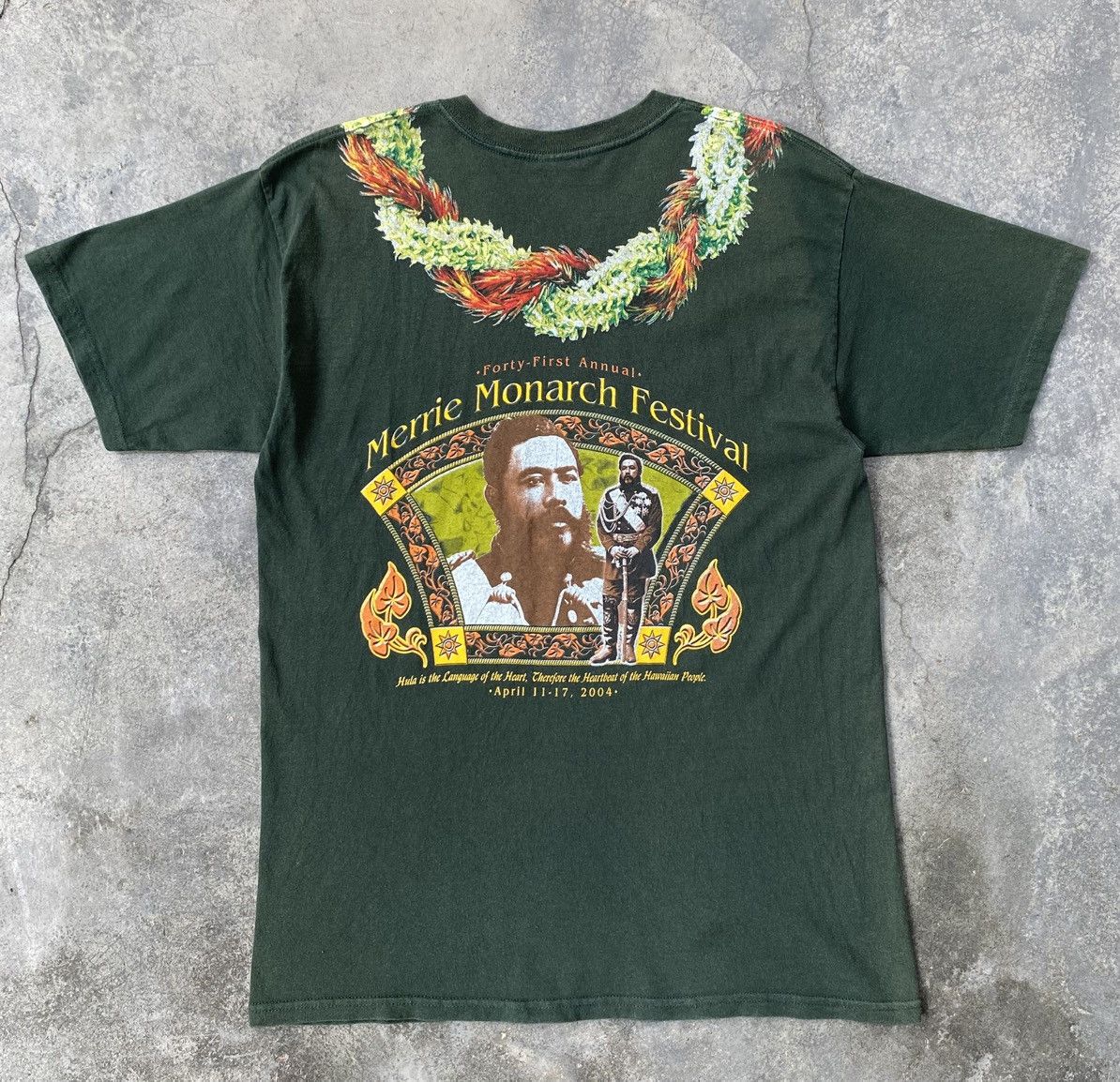 Vintage Sick🔥Vintage Merrie Monarch Hawai Rap Tees Size US L / EU 52-54 / 3 - 1 Thumbnail