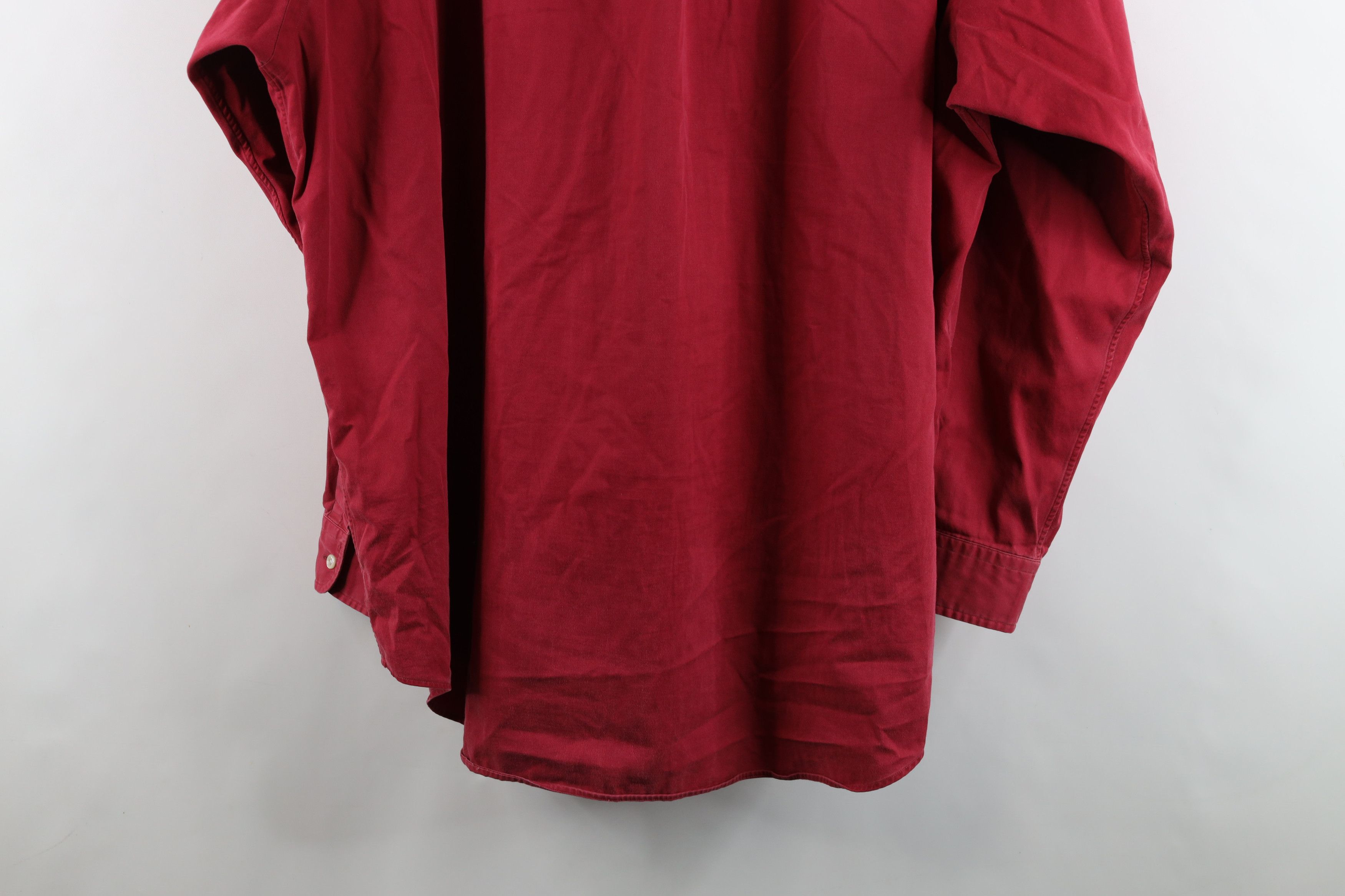 Ralph Lauren Vintage 90s Ralph Lauren Collared Button Down Shirt Red Size US XXL / EU 58 / 5 - 12 Thumbnail
