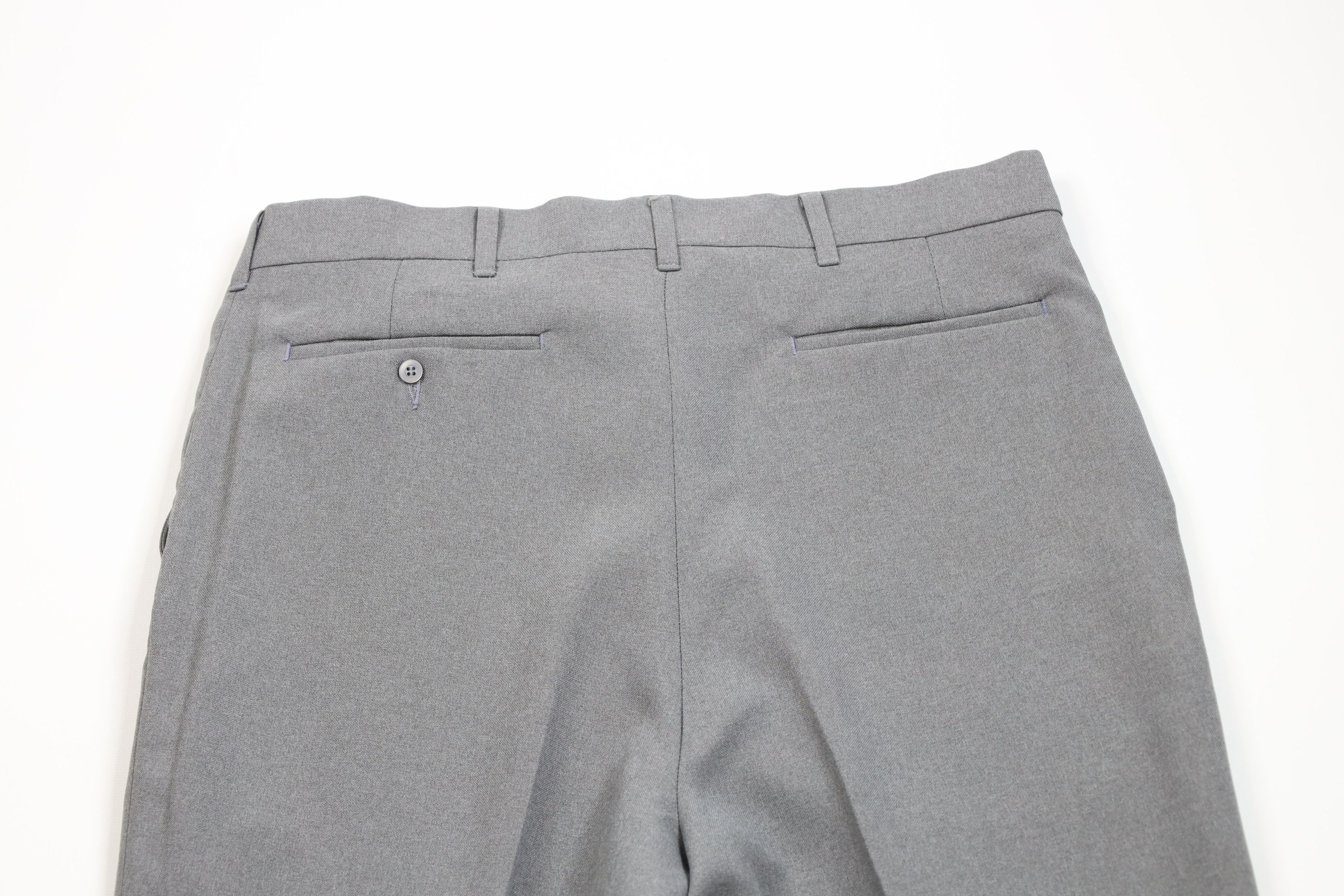 Vintage Vintage 70s Streetwear Wide Leg Chino Pants Heather Gray USA Size US 36 / EU 52 - 10 Thumbnail