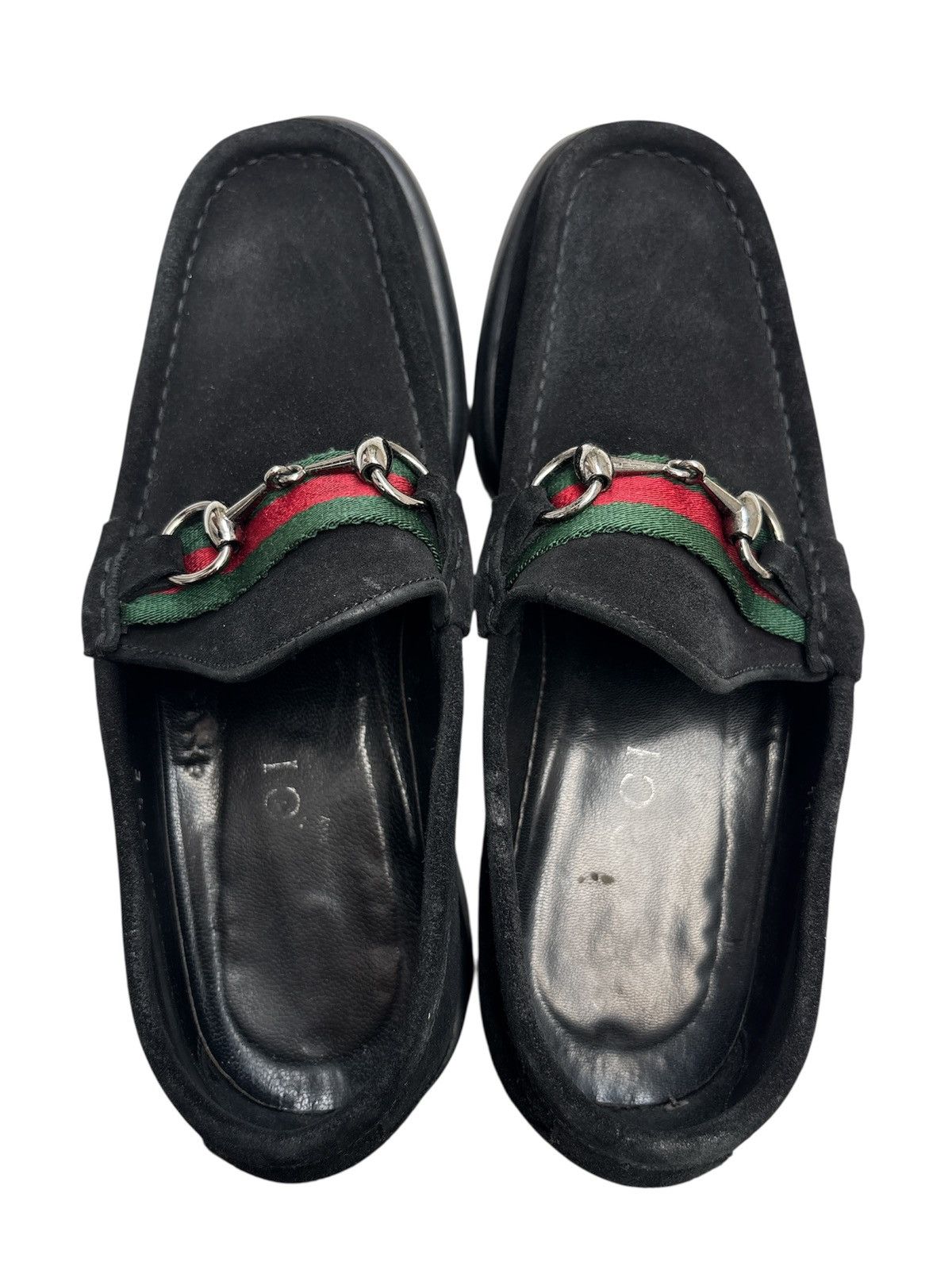 Gucci Tom Ford era Suede Horsebit Loafers Size US 8.5 / EU 41-42 - 7 Thumbnail