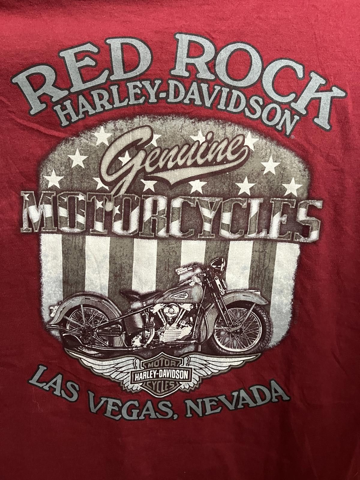 Harley Davidson Las Vegas Harley Davidson T-shirt Red Rock Tee - L Size US L / EU 52-54 / 3 - 6 Thumbnail