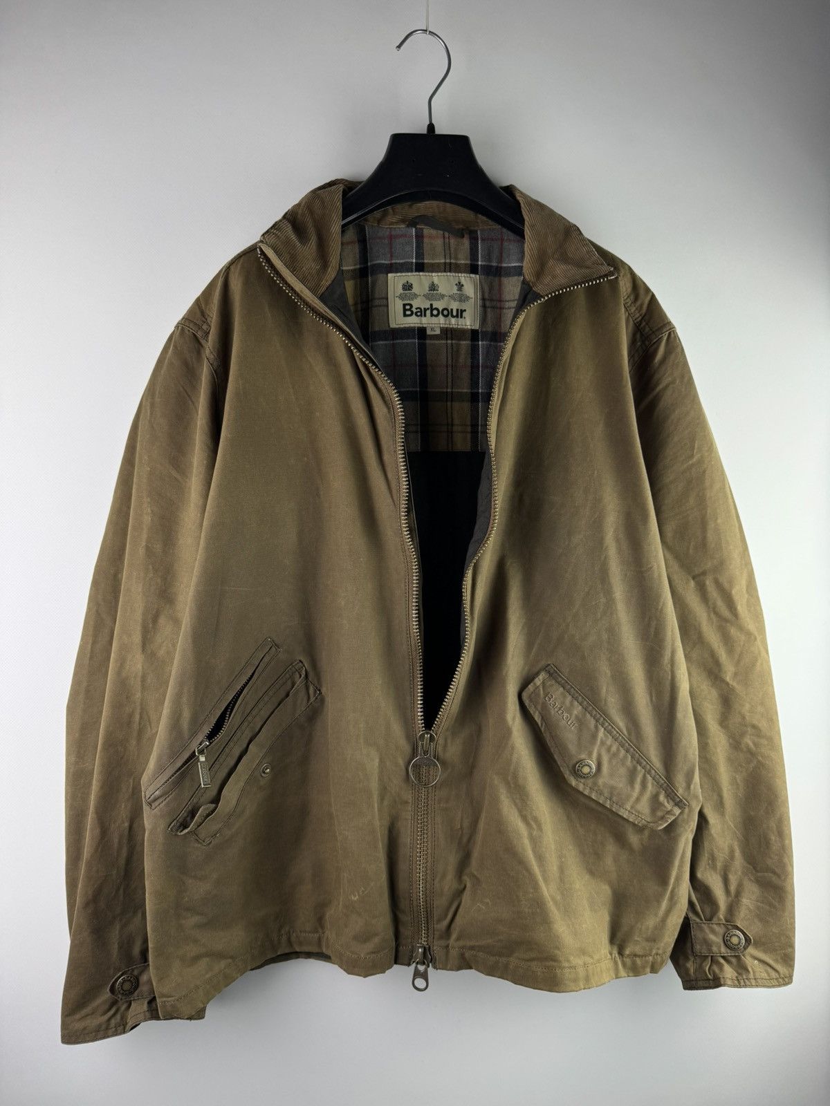 Barbour Barbour Claxton Wax Jacket SS18 Brown Size US XL / EU 56 / 4 - 1 Thumbnail