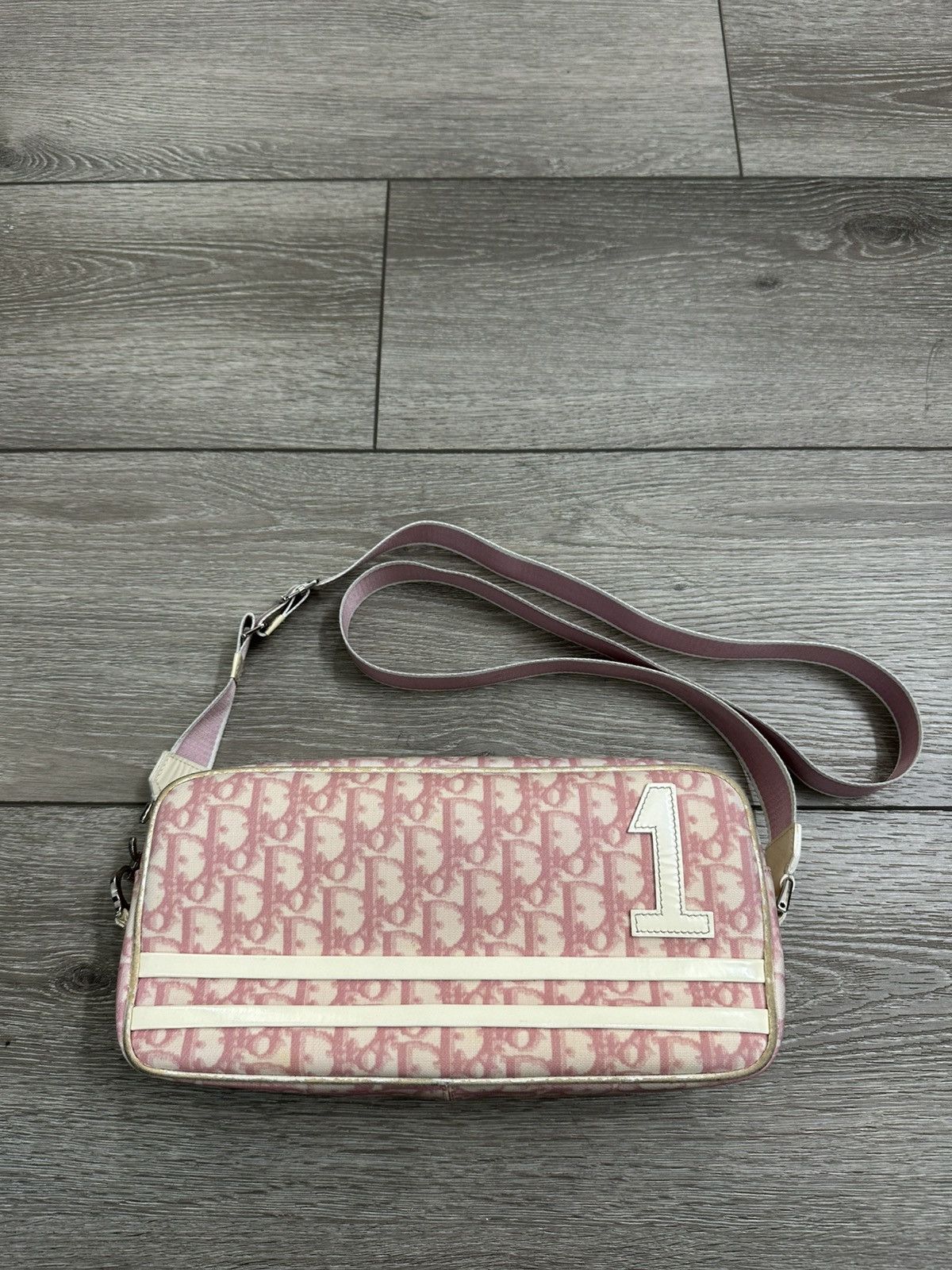 Christian Dior Monsieur × Dior × Vintage Christian Dior Monogram Pink Shoulder Bag Vintage Size ONE SIZE - 1 Thumbnail