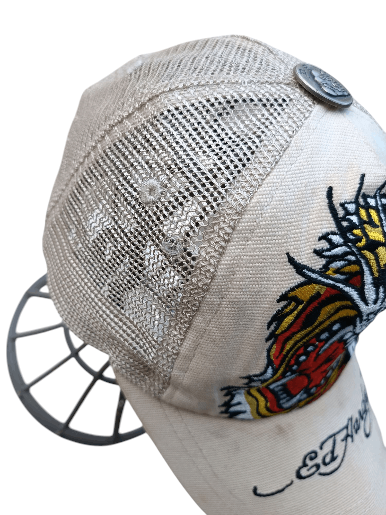 Christian Audigier × Ed Hardy × Vintage VINTAGE Ed Hardy Cap Size ONE SIZE - 9 Thumbnail