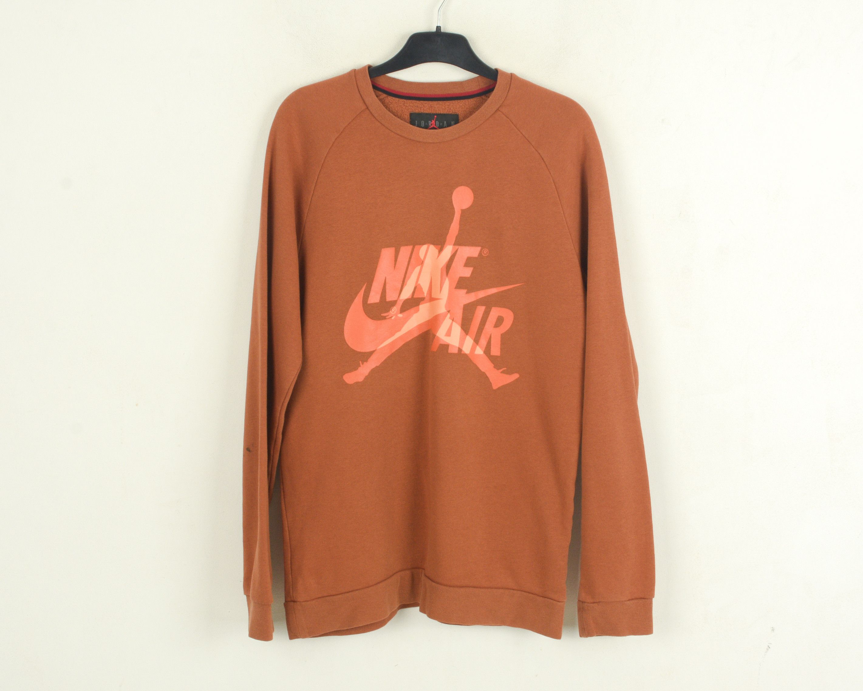 Jordan Brand × Nike Mens S Jumper Pullover Sweatshirt Basketball Sports Top Size US S / EU 44-46 / 1 - 1 Thumbnail