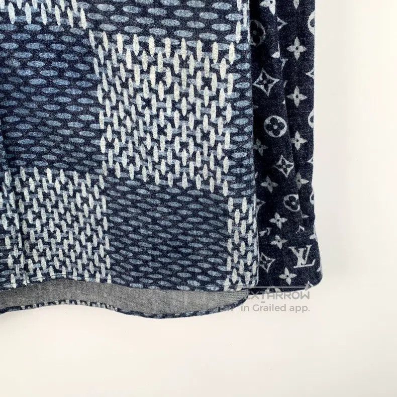 Louis Vuitton Louis Vuitton Dark blue checkerboard logo presbyopic patch Size US XL / EU 56 / 4 - 4 Thumbnail