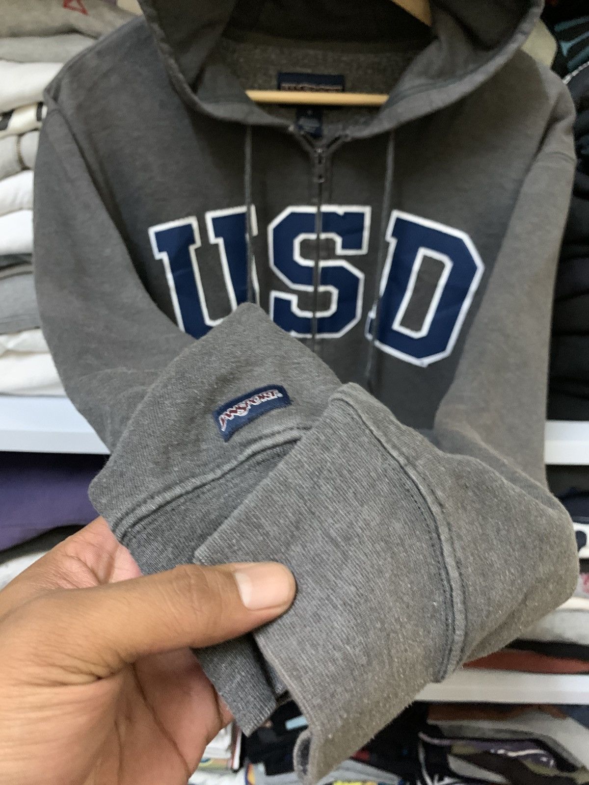Jansport Jansport USD Zipper Hooddie Size US M / EU 48-50 / 2 - 6 Thumbnail