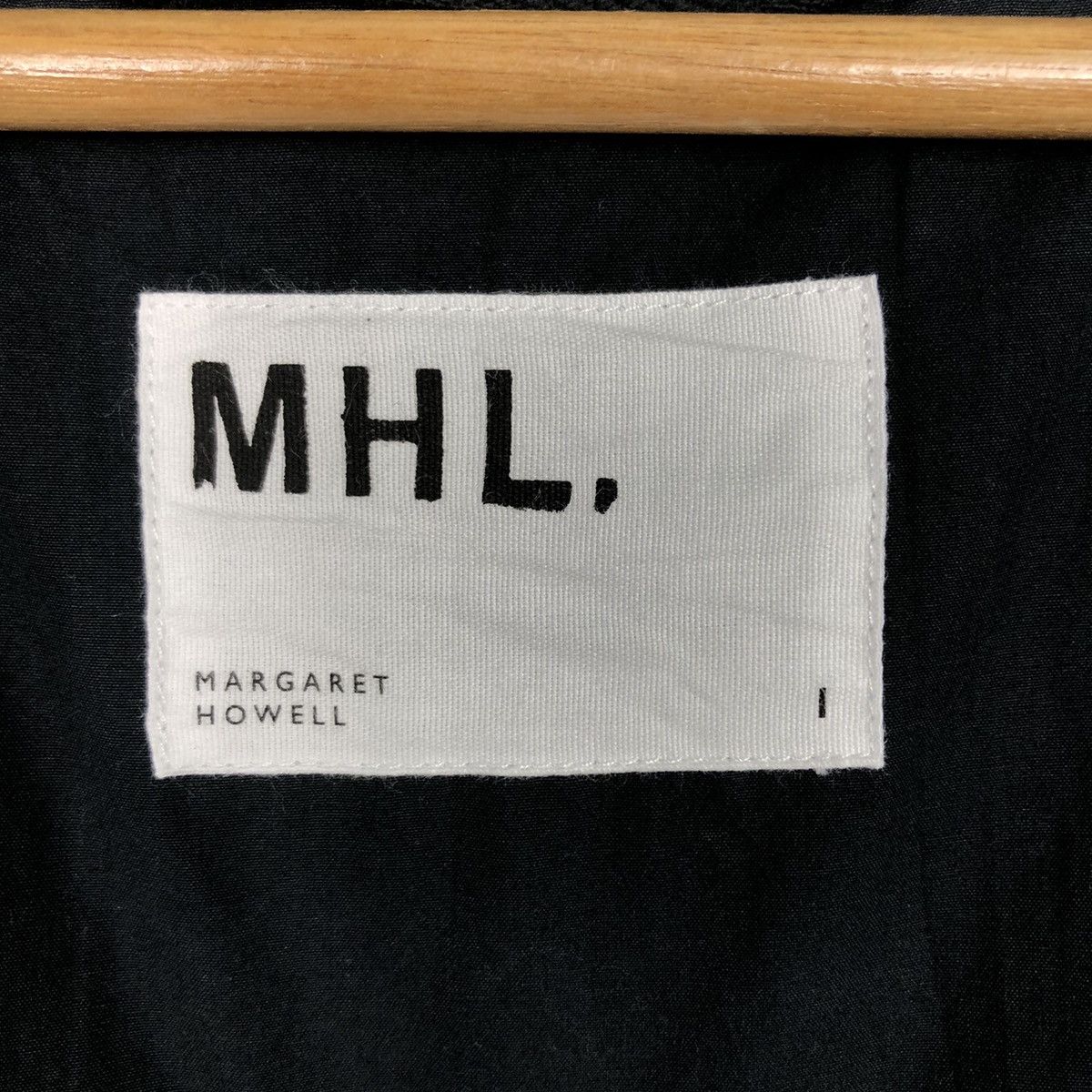 Margaret Howell 📌Rich Black Vintage Cropped Hoodie Jacket Chore MHL Size US M / EU 48-50 / 2 - 20 Thumbnail