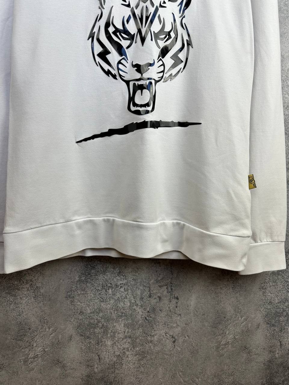 Philipp Plein PHILIPP PLEIN Sport Oversized Hoodie Tiger Graphic Logo Size US XL / EU 56 / 4 - 7 Thumbnail