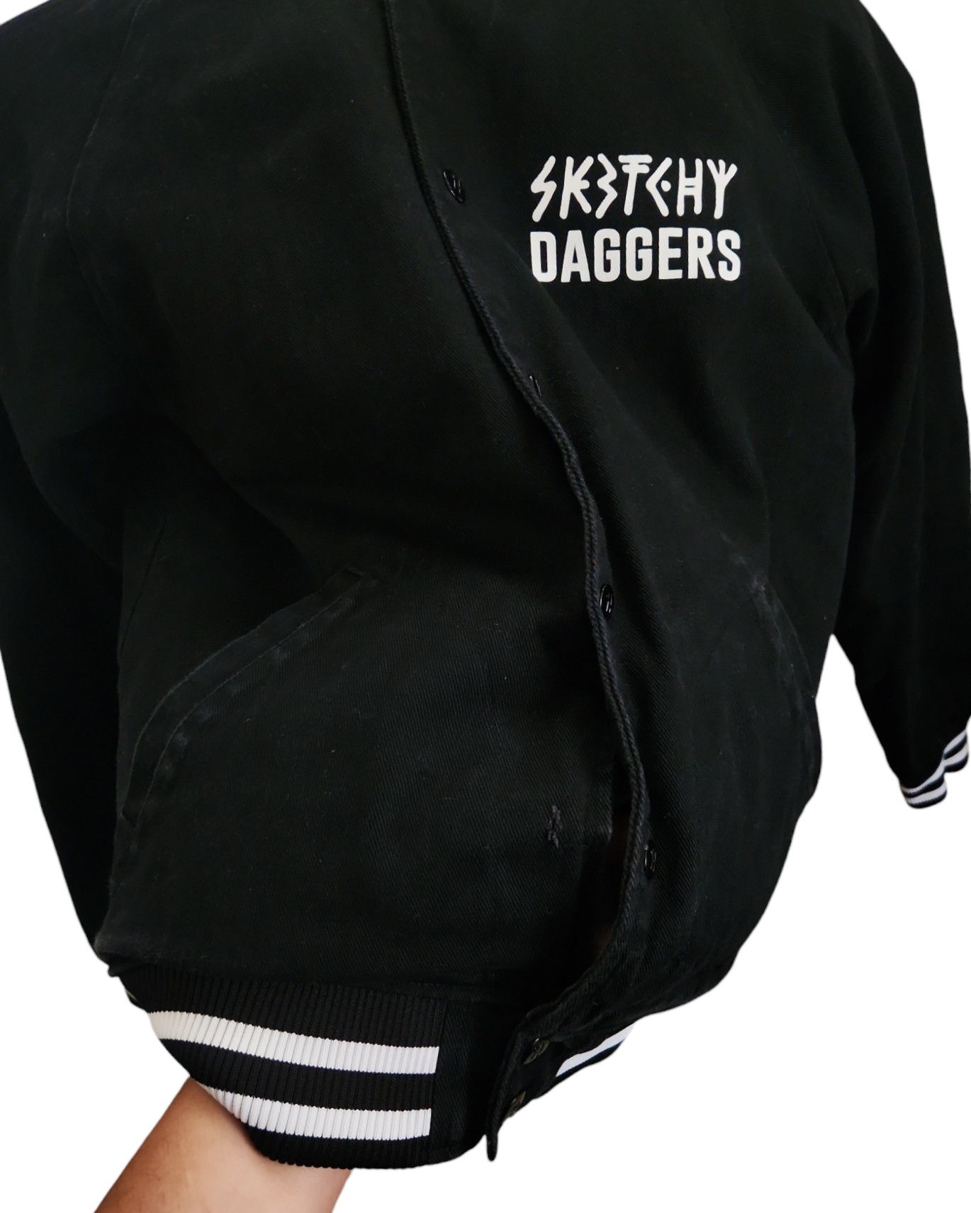 Zumiez Sketchy Tank x Swallows & Daggers Varsity Jacket rare Size US M / EU 48-50 / 2 - 5 Thumbnail