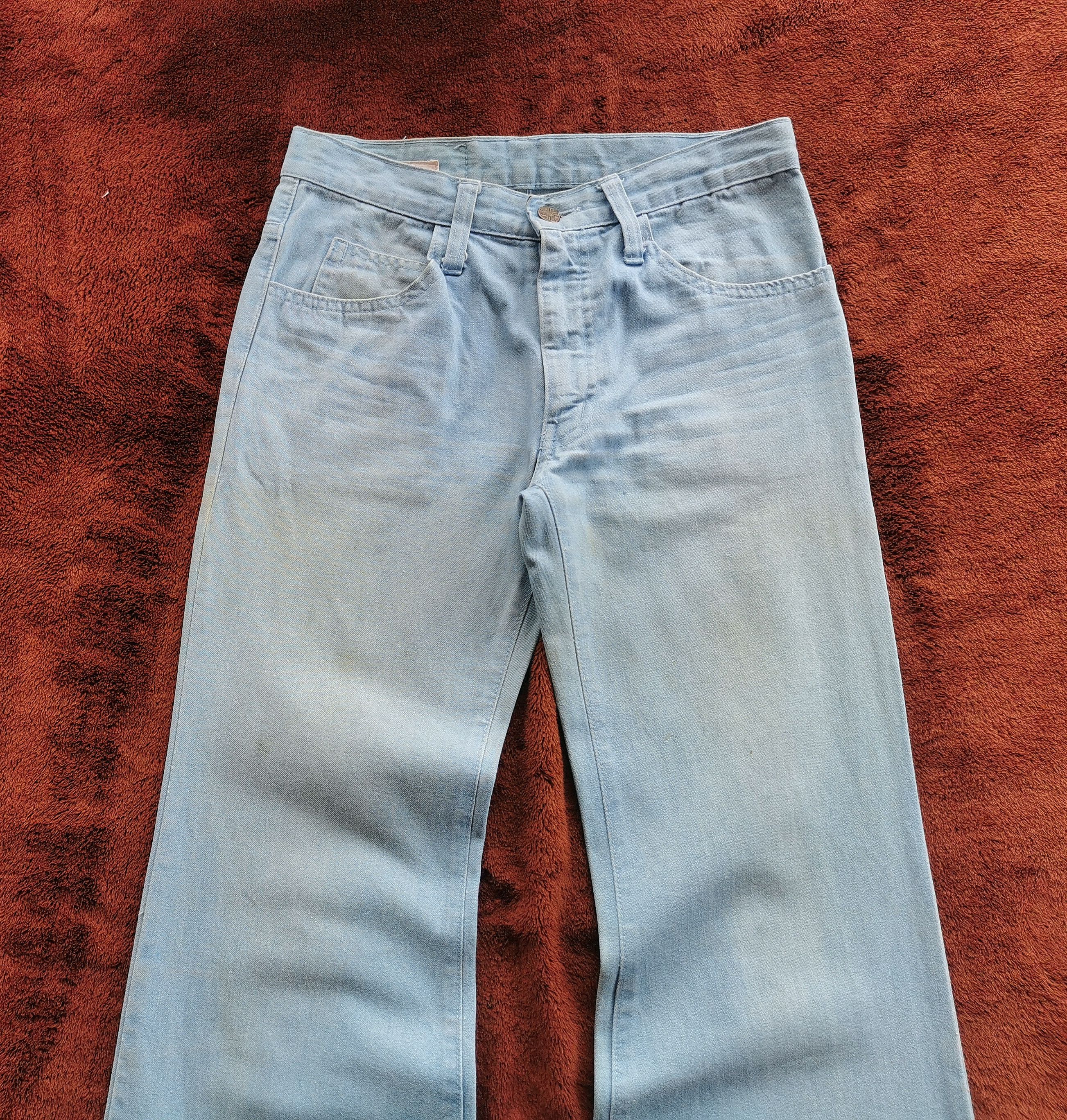 14th Addiction Vintage Vicerer Flare Jeans Size 28 x 42.5 Size US 28 / EU 44 - 13 Thumbnail