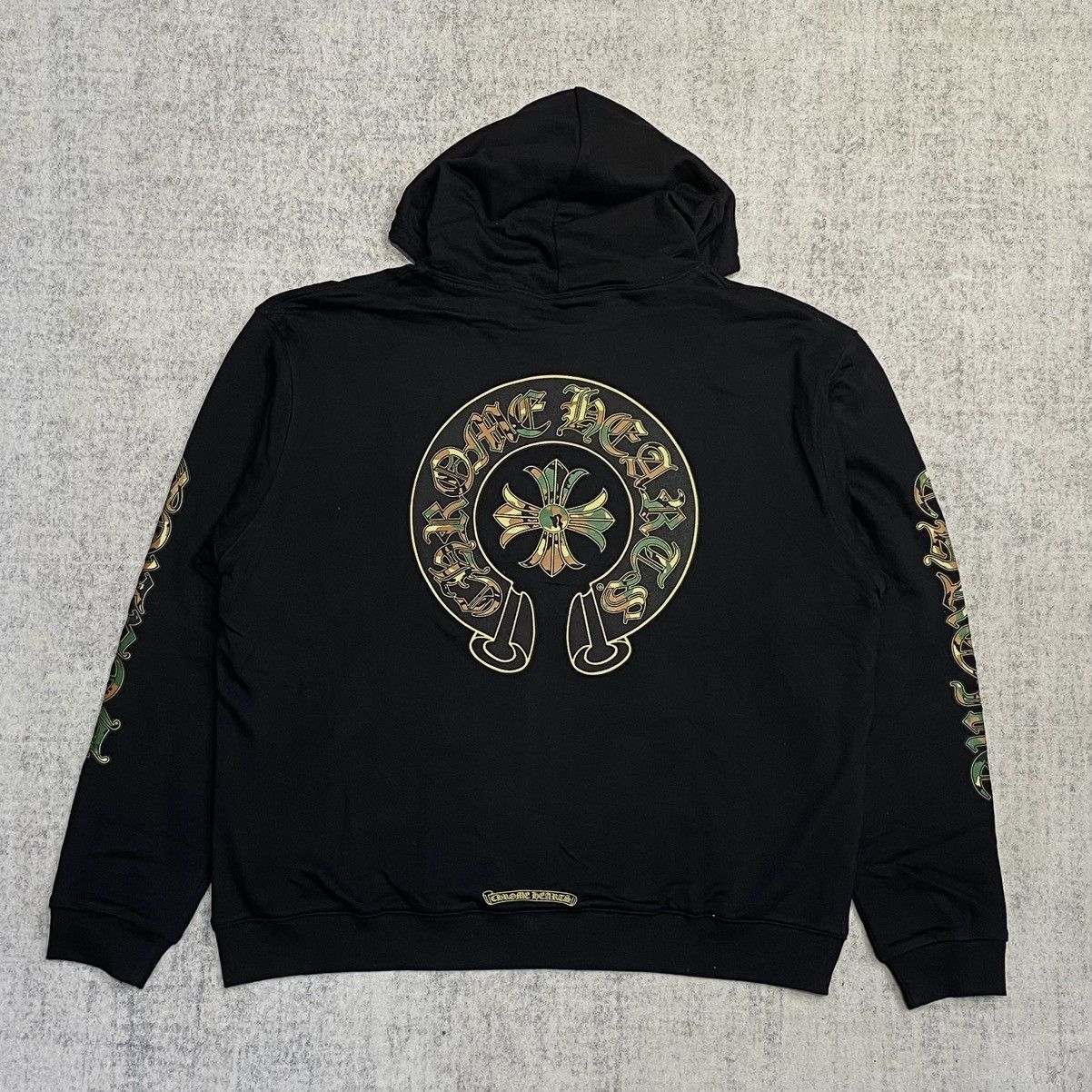 Chrome Hearts Chrome Hearts Camo Horseshoe Hoodie Zip black Size US XXL / EU 58 / 5 - 2 Thumbnail
