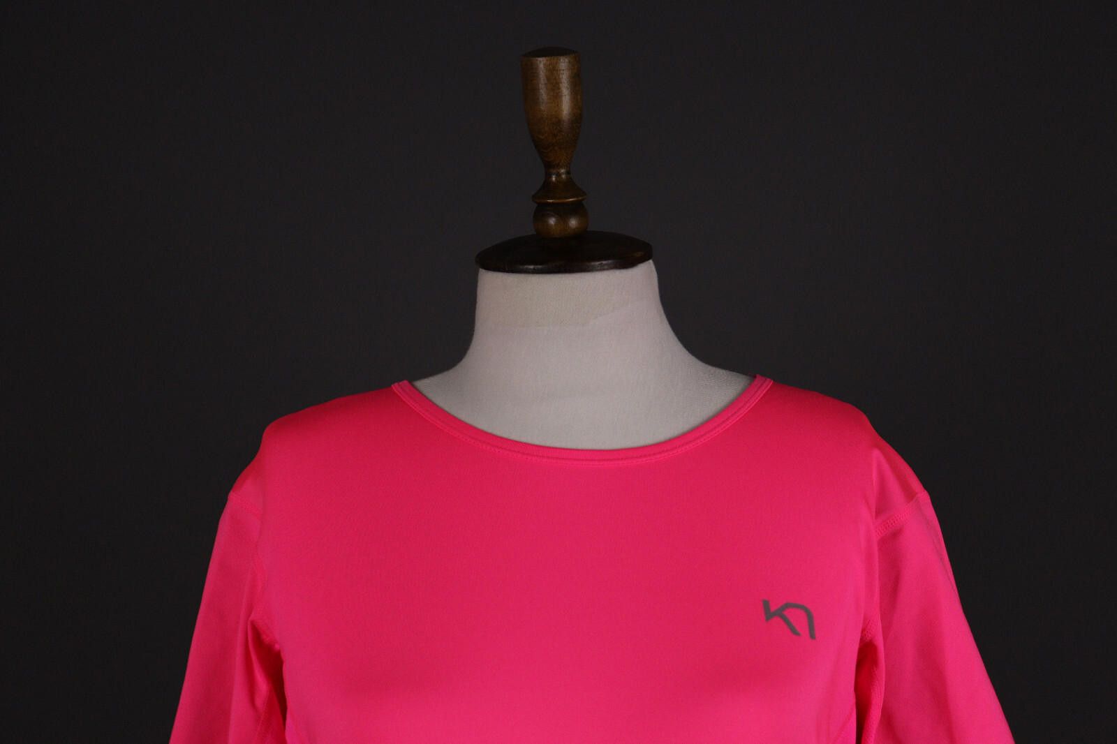 Designer Kari Traa Pink Short Sleeve Top Shirt Size L Size L / US 10 / IT 46 - 2 Thumbnail