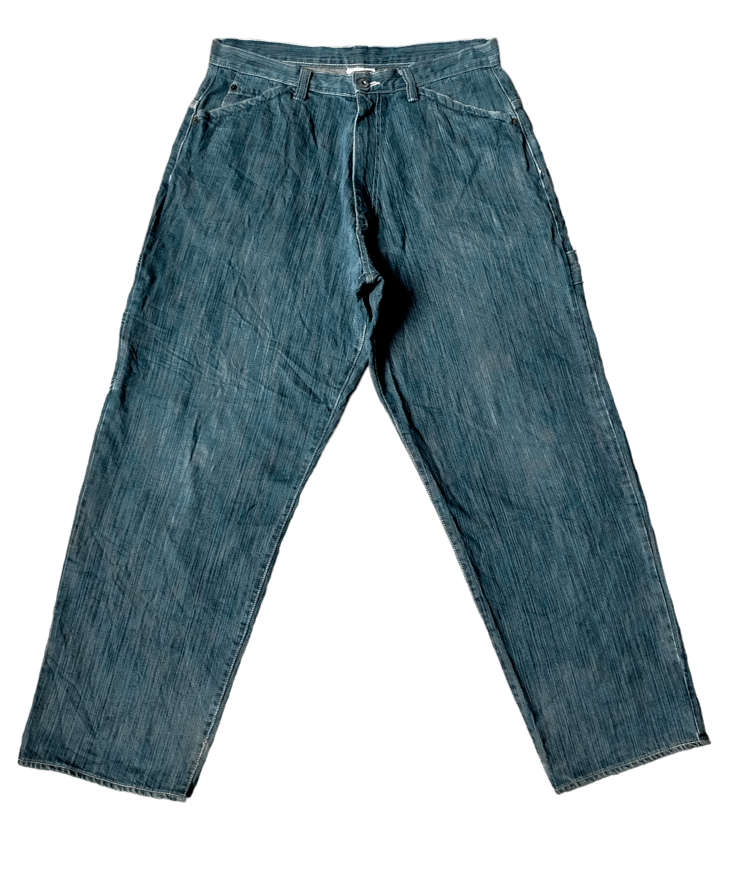MasterPiece MasterPiece Carpenter Baggy Jeans Size US 33 - 2 Thumbnail