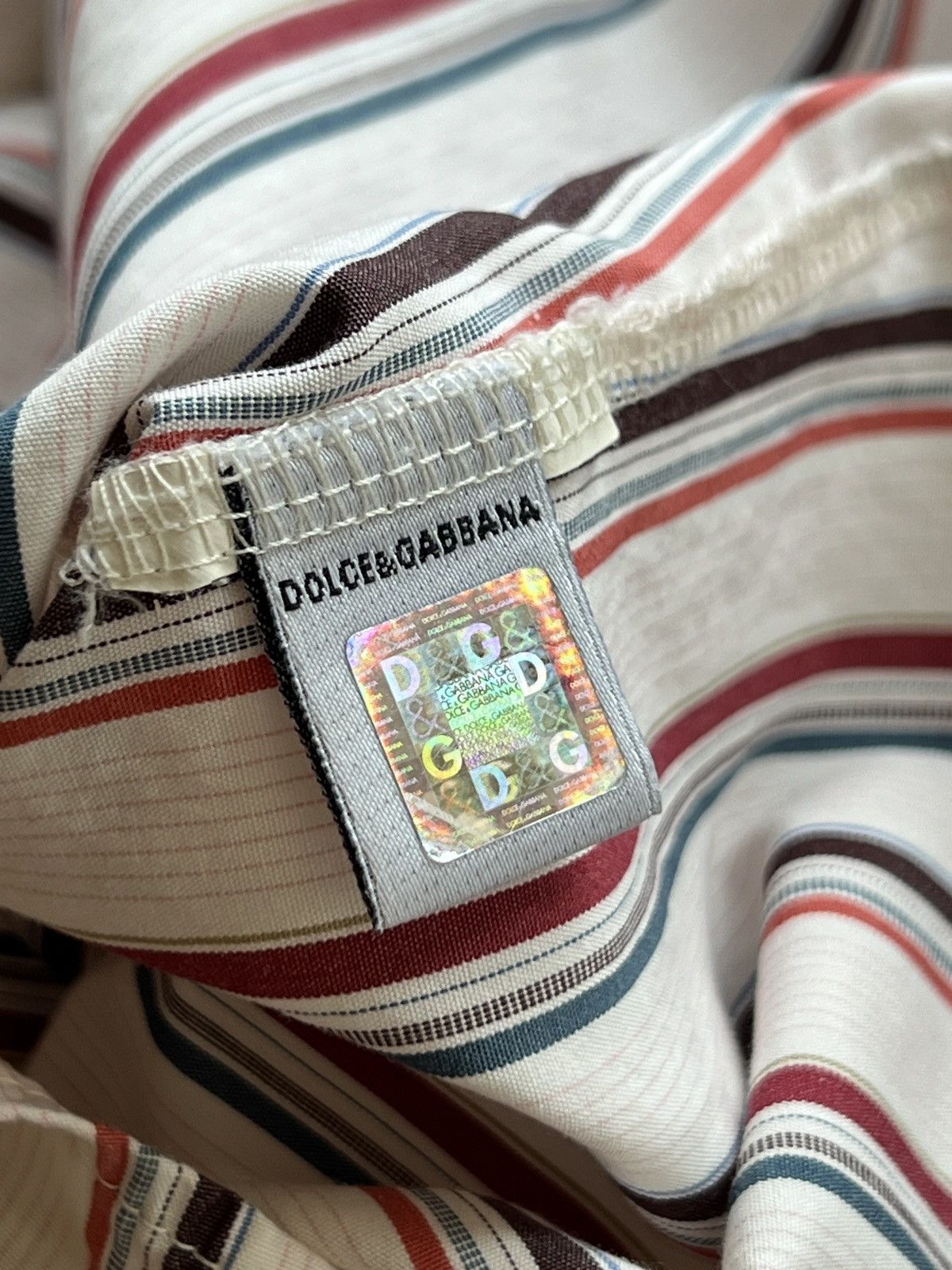 Dolce & Gabbana Dolce & Gabbana - Dress Shirt Size US S / EU 44-46 / 1 - 10 Thumbnail