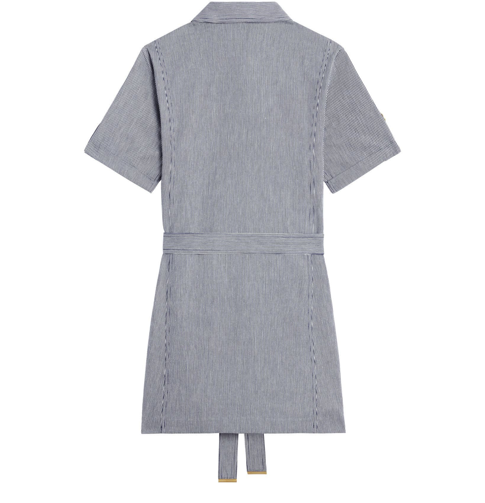Celine CELINE STRIPE SHIRT MINI DRESS Size S / US 4 / IT 40 - 2 Thumbnail
