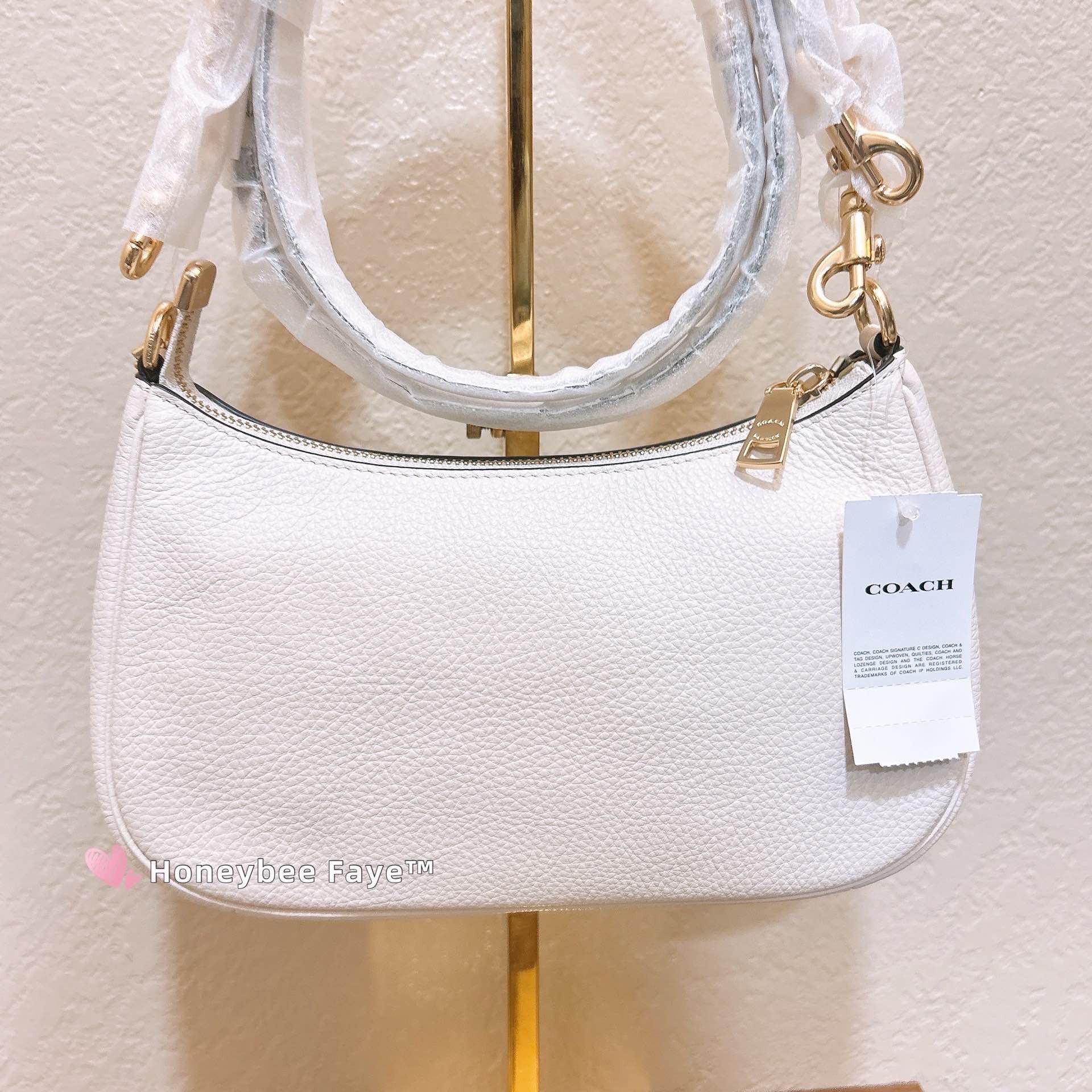 Coach NWT Coach Teri Shoulder Bag With Pins CCE87 Size ONE SIZE - 7 Thumbnail