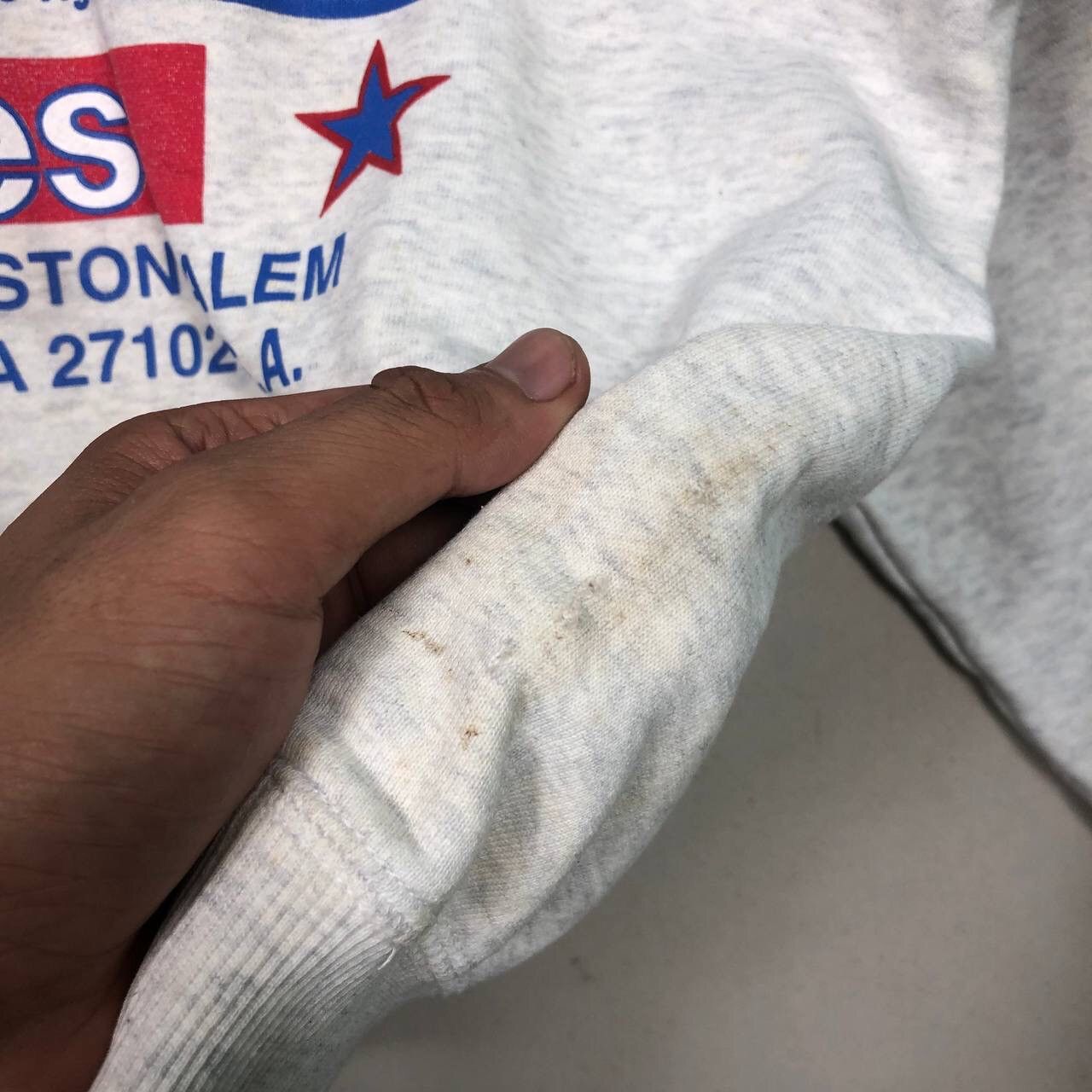 Hanes × Vintage Vintage 90s Hanes Feeling In American Sweatshirt Size US L / EU 52-54 / 3 - 4 Thumbnail