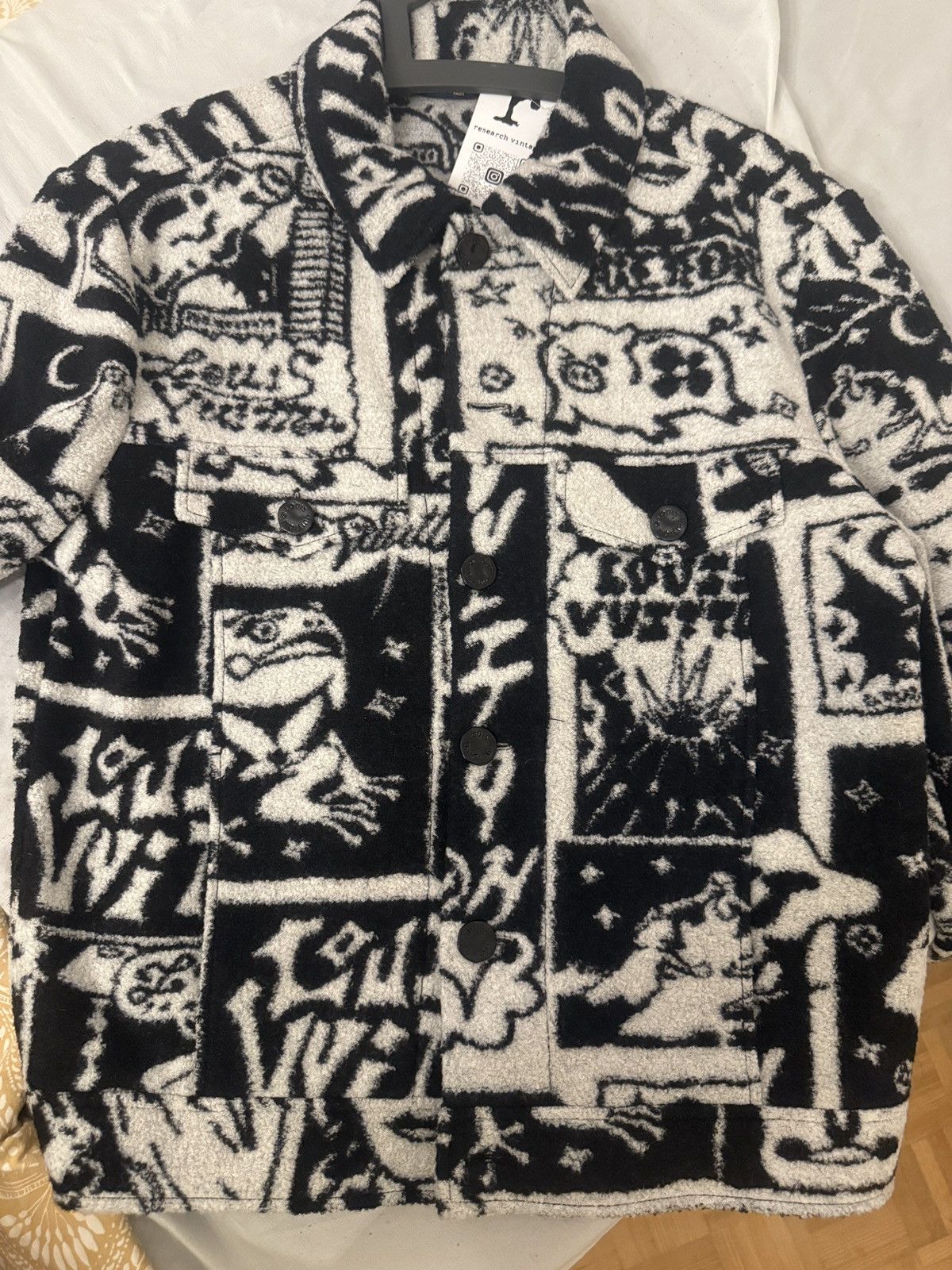 Louis Vuitton Louis Vuitton Comics Trucker Jacket Size US M / EU 48-50 / 2 - 1 Thumbnail