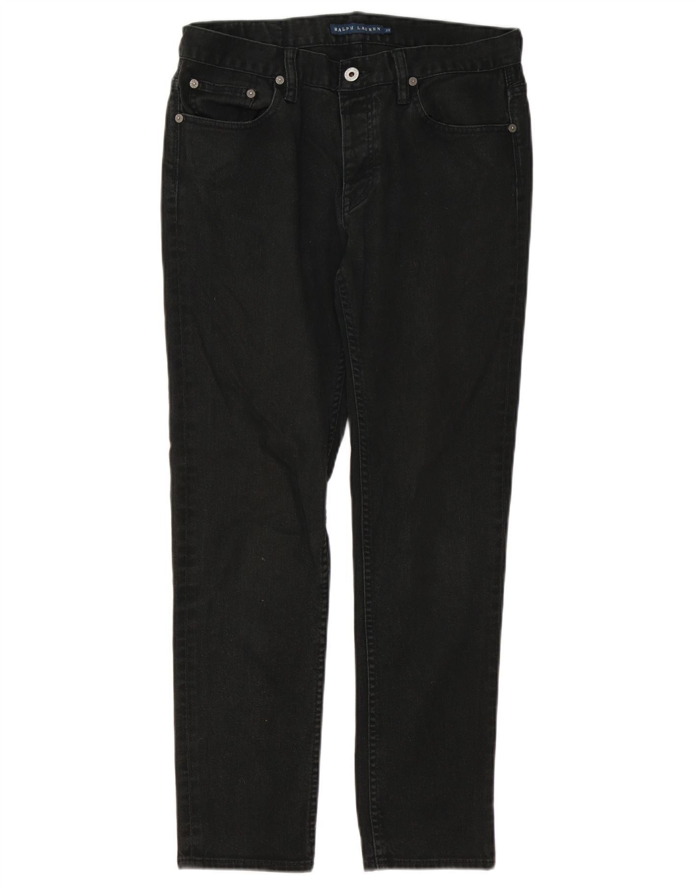 Ralph Lauren Womens Slim Jeans W29 L28 Green Cotton Size 42" / US 20 - 1 Thumbnail