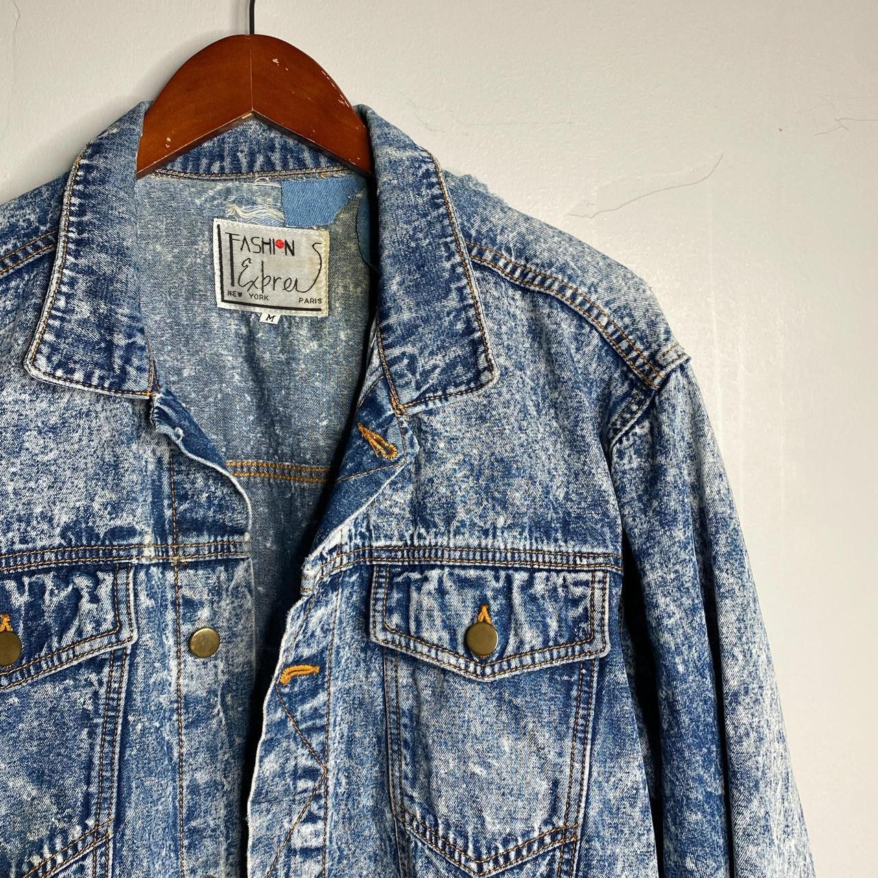 Vintage 90s Vintage Denim Jacket Size Medium Size M / US 6-8 / IT 42-44 - 3 Thumbnail