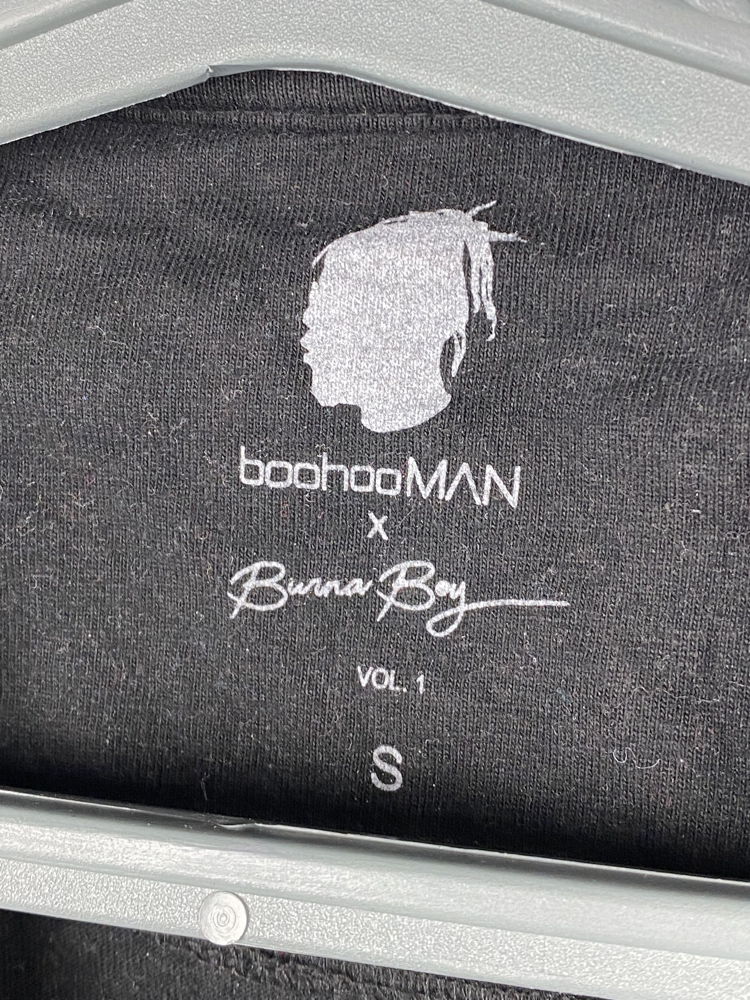 Rap Tees Burna Boy x boohooMAN Twice As Tall Tour Dates Graphic Tee Size US S / EU 44-46 / 1 - 5 Thumbnail