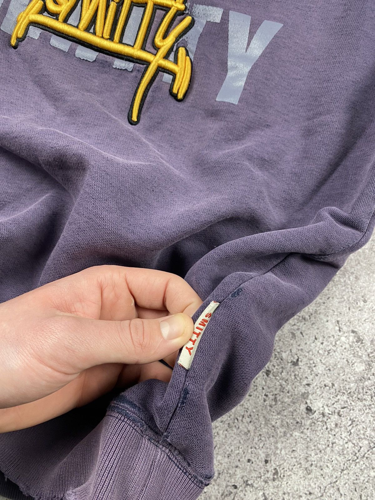 JNCO × Japanese Brand Vintage Y2K Smitty N.Y.C Rap Baggy distressed sweatshirt Size US XS / EU 42 / 0 - 10 Thumbnail
