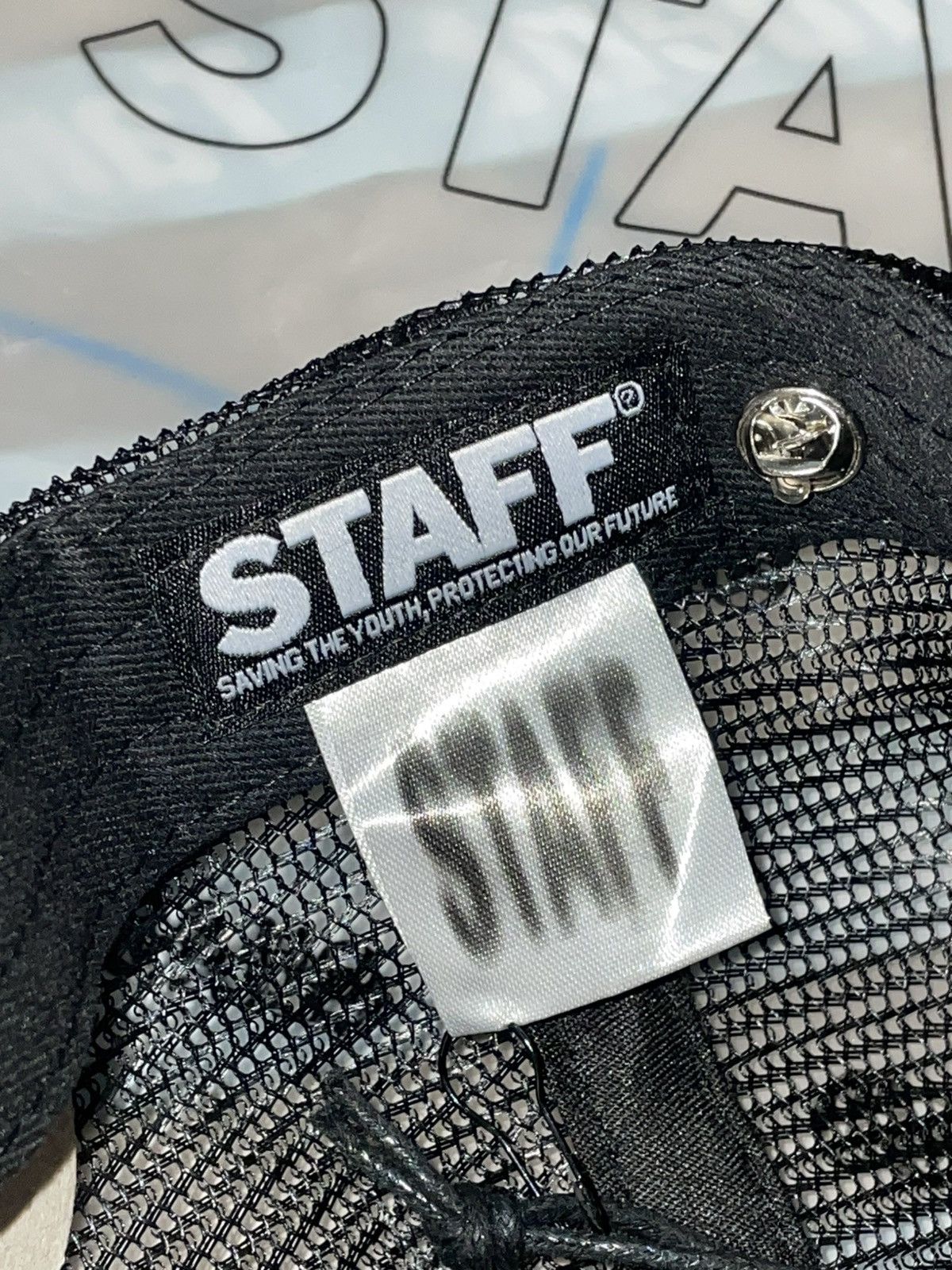 STAFF WORKFORCE STAFF WORKFORCE PEN & PIXEL TRUCKER BLACK SNAPBACK BRAND NEW Size ONE SIZE - 5 Thumbnail