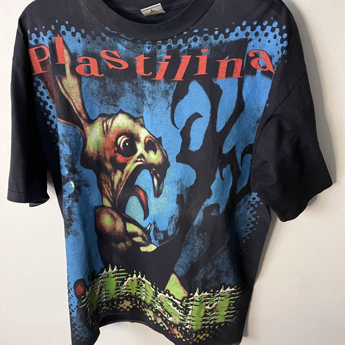 Vintage Vintage Plastilina Mosh Aqua Mosh resurrecion tee Size US XL / EU 56 / 4 - 3 Thumbnail