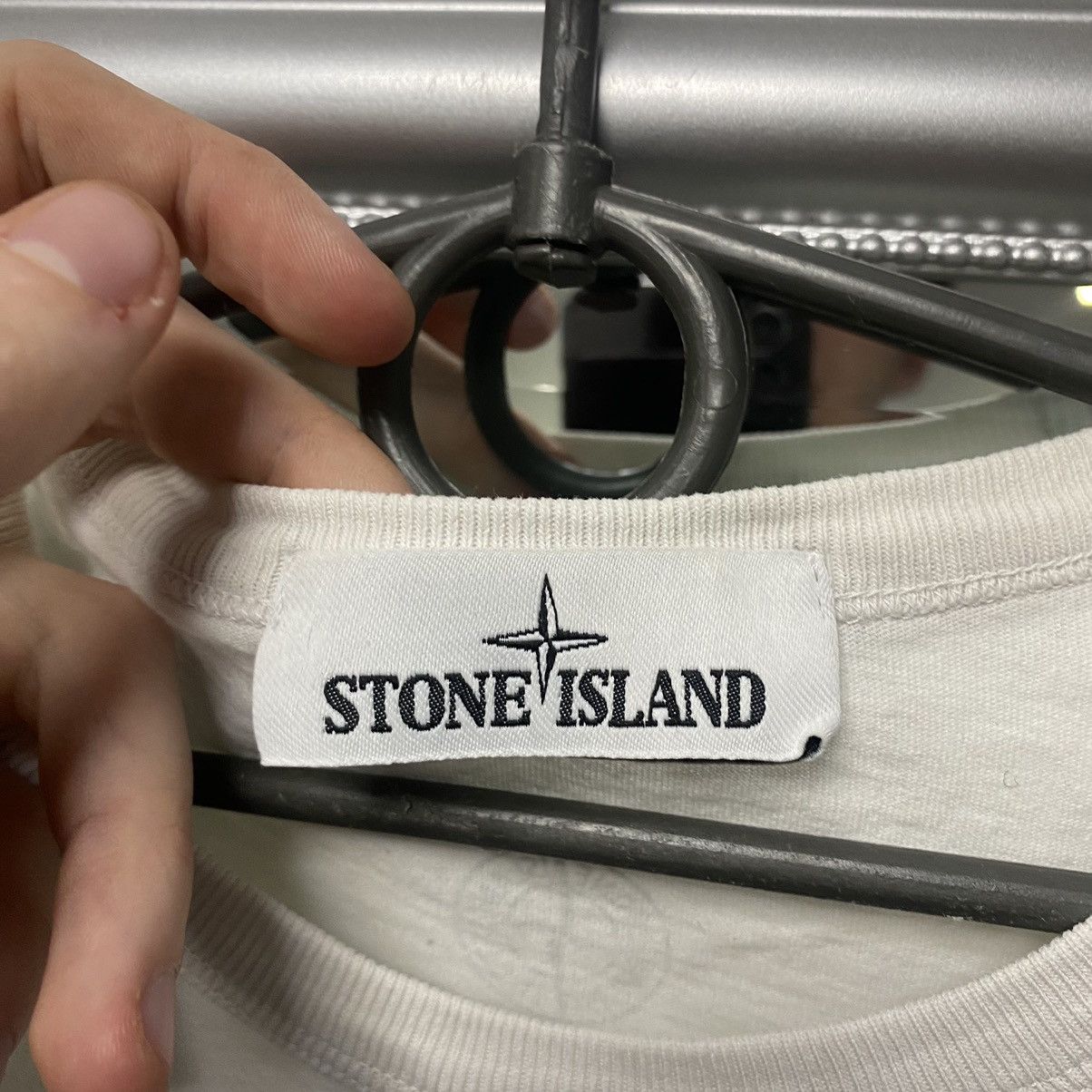 Stone Island Stone Island T Shirt Big Logo Y2K Size US S / EU 44-46 / 1 - 6 Thumbnail