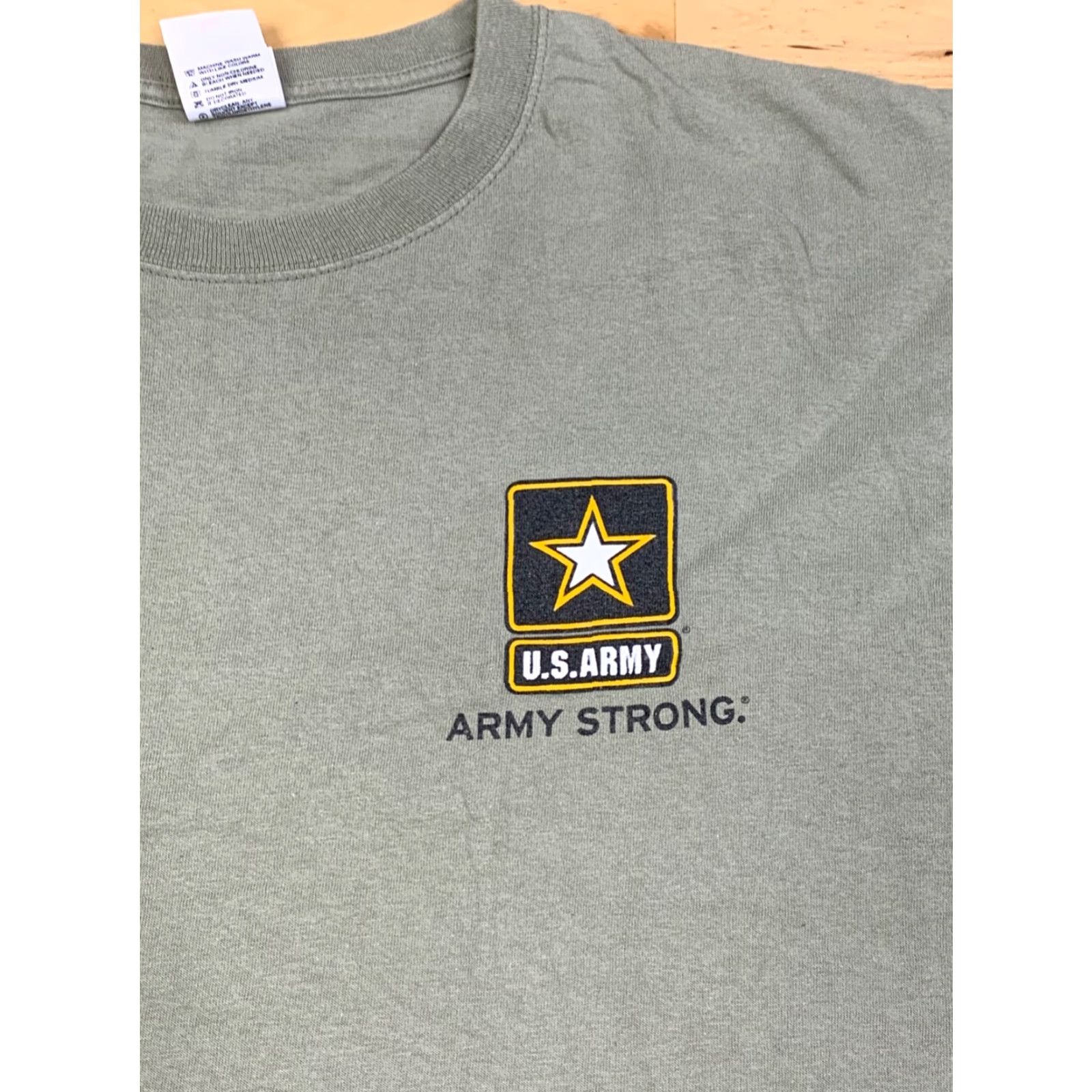 Anvil **Green Anvil Mens XL Army Shirt Stand Tall Stand Strong Regular Fit** User: **Green Anvil Mens XL Army Shirt Regular Fit Stand Tall Stand Strong** Size US XL / EU 56 / 4 - 3 Thumbnail