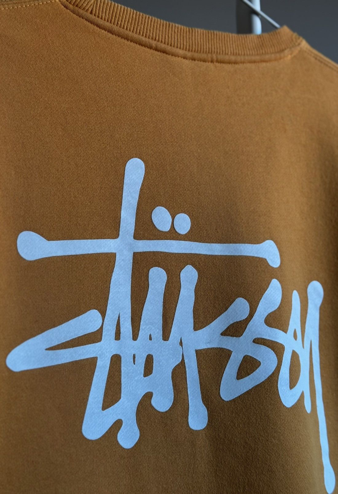 Stussy Stussy Basic Logo Sweatshirt Orange M Size US M / EU 48-50 / 2 - 8 Thumbnail