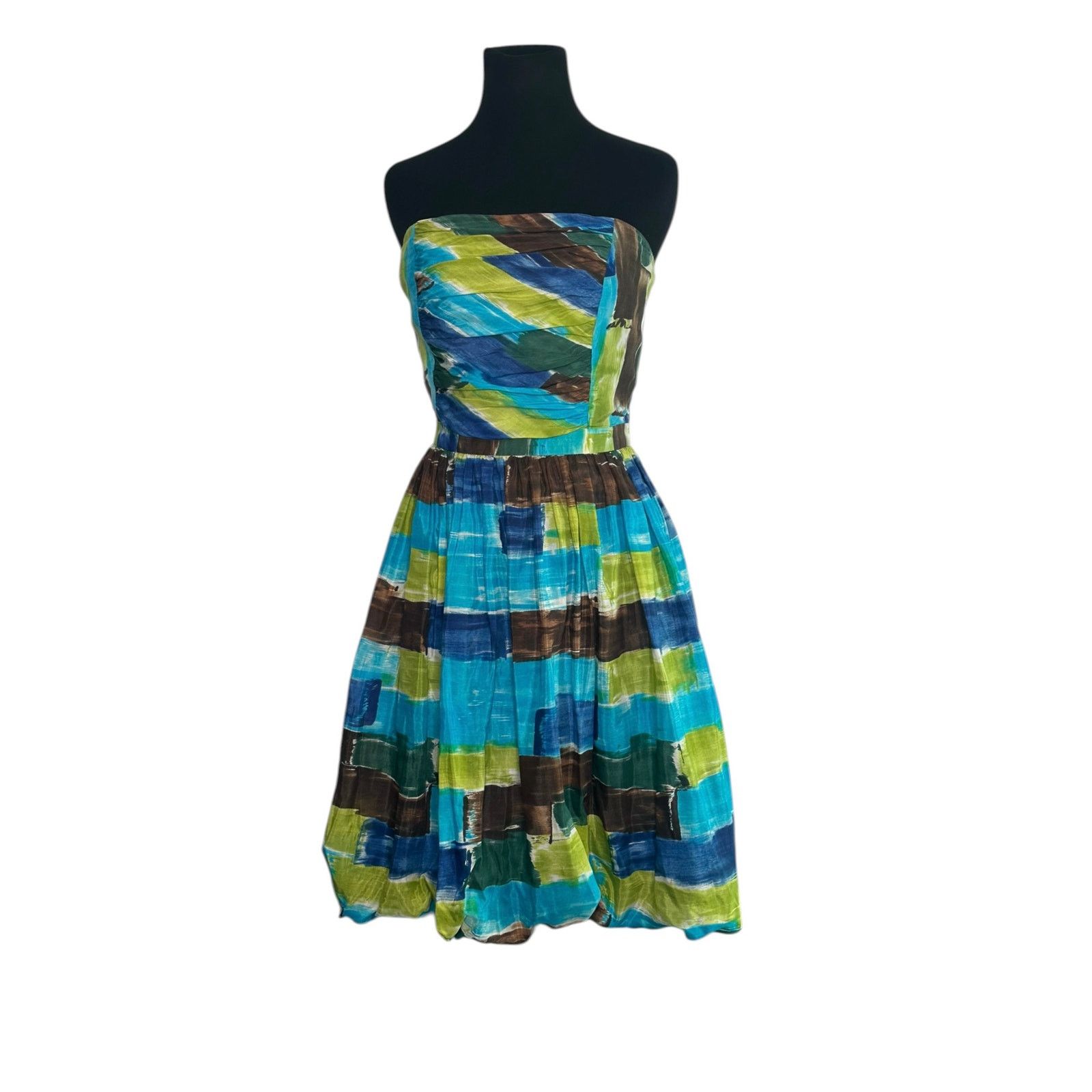 Nine West Nine West colorful Y2K strapless party dress size 12 Size XL / US 12-14 / IT 48-50 - 1 Thumbnail