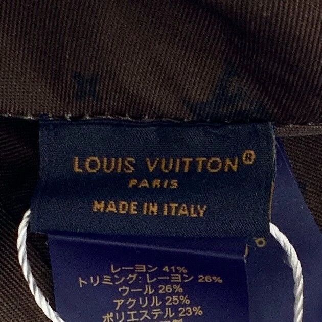 Louis Vuitton Louis Vuitton Dark brown logo embroidered cap baseball cap Size ONE SIZE - 8 Thumbnail