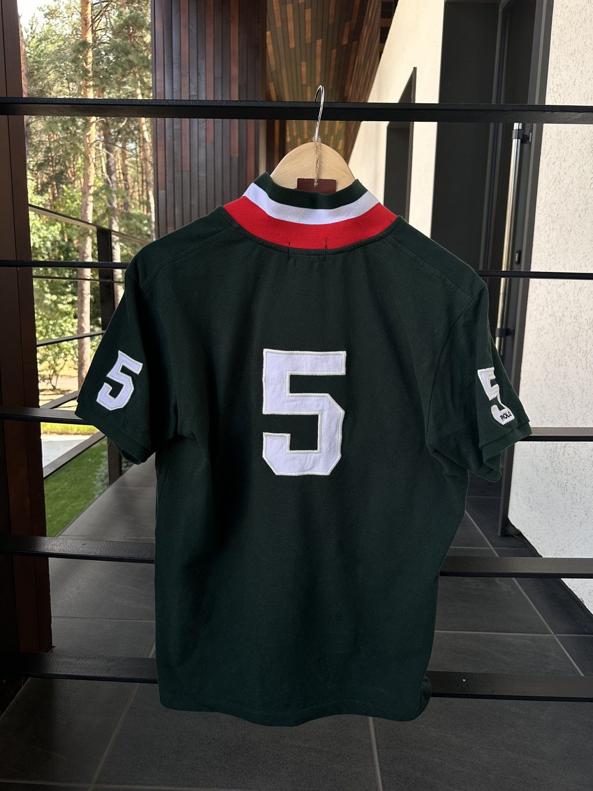 Other Vintage Polo Ralph Lauren Milan Italy big logo green rare M Size US M / EU 48-50 / 2 - 2 Thumbnail