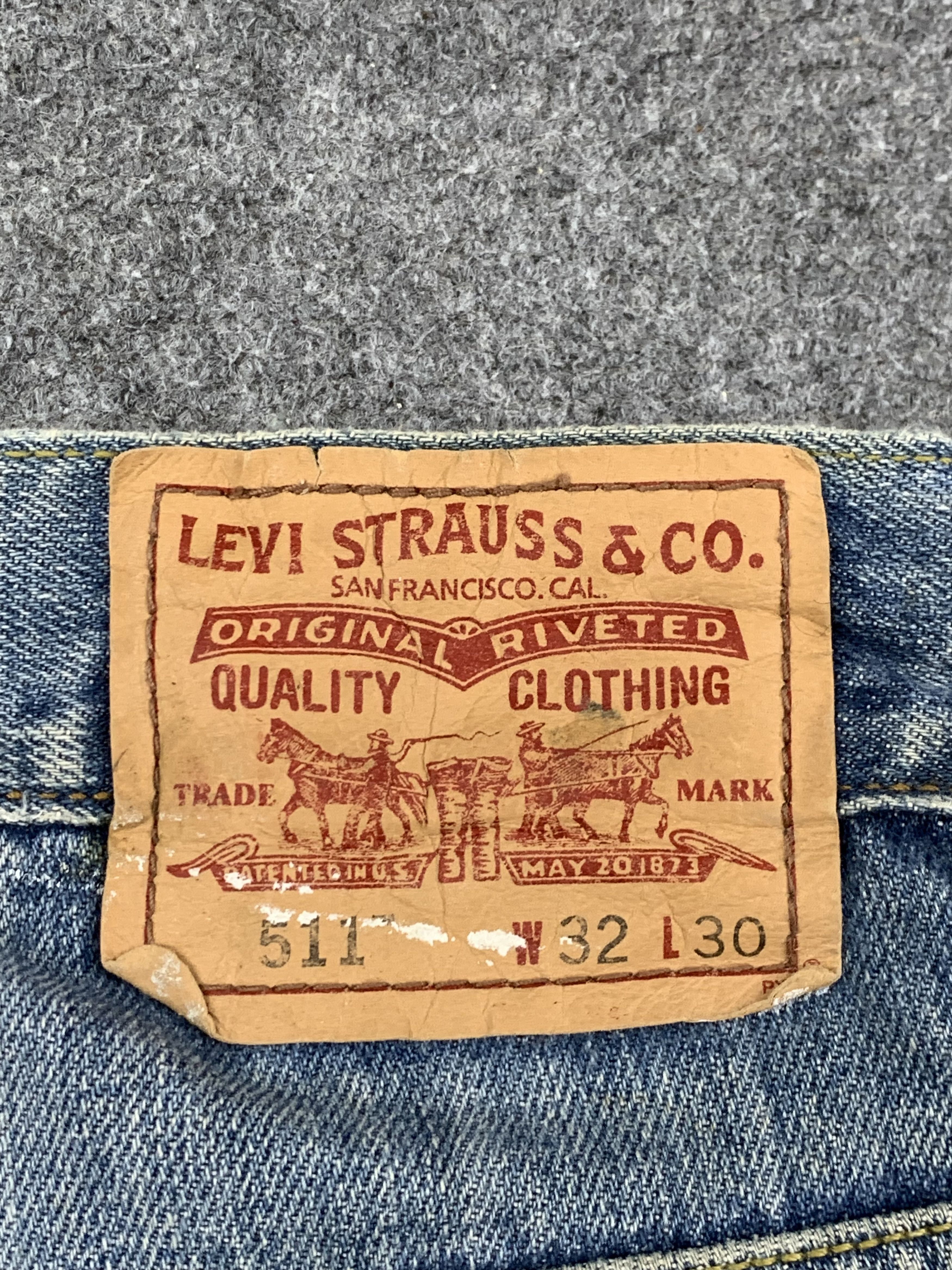 Levi's Vintage Levis 511 Faded Blue Jeans DP1780 Size US 32 / EU 48 - 5 Thumbnail