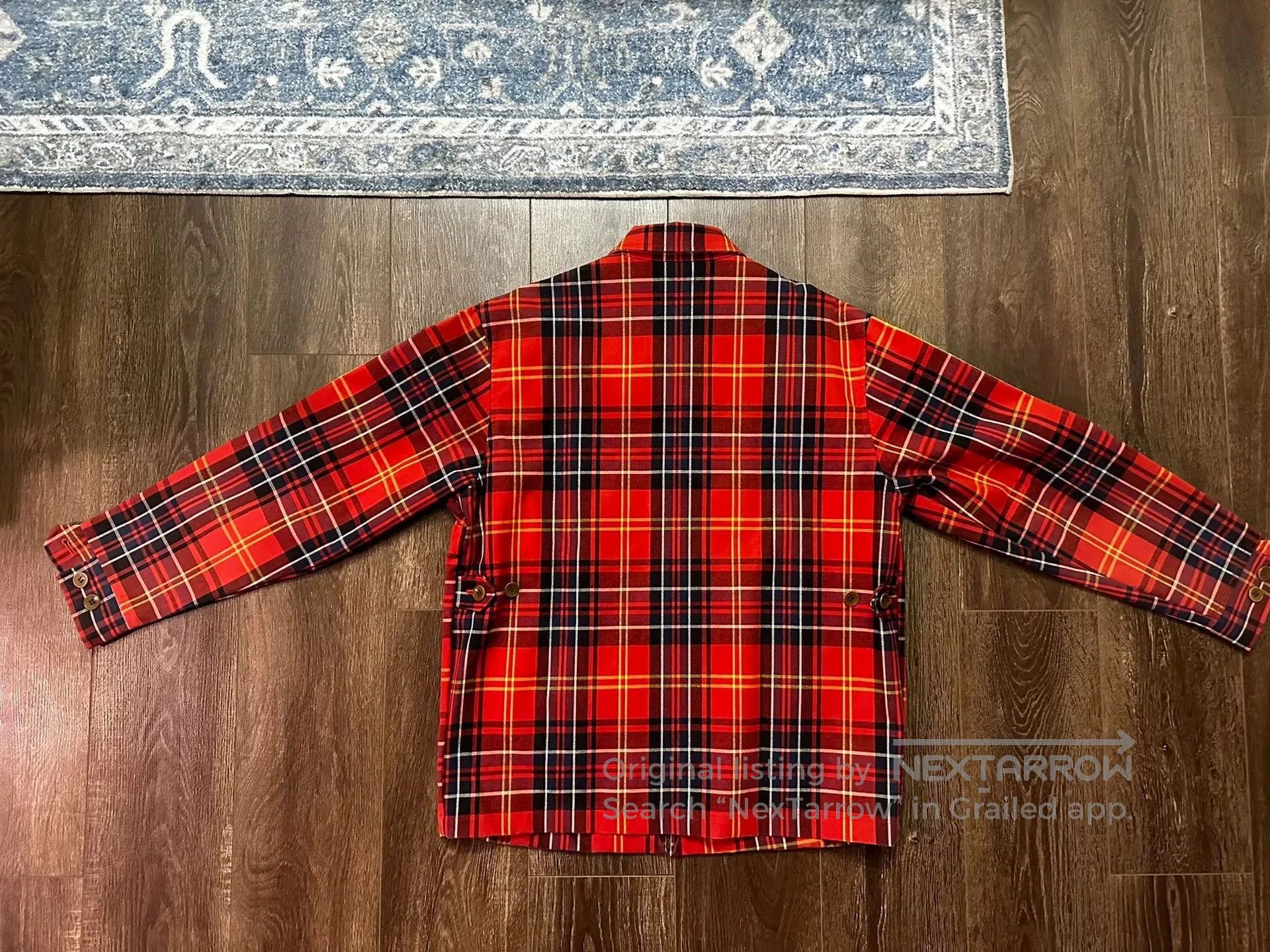 Evisu EVISU Red Striped Jacket Size 38. Size US M / EU 48-50 / 2 - 4 Thumbnail