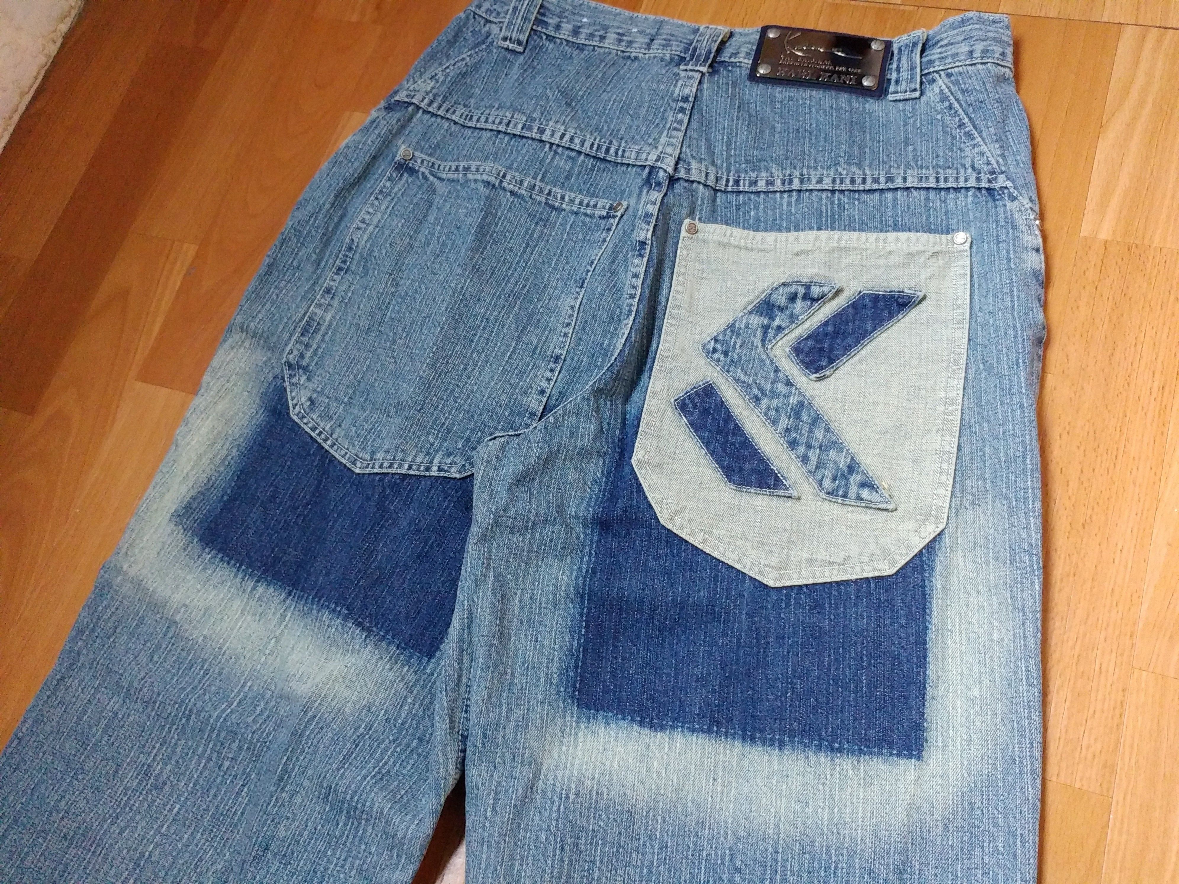 Karl Kani KARL KANI jeans, baggy, vintage Kani jeans, 90s hip hop W 32 Size US 32 / EU 48 - 8 Thumbnail