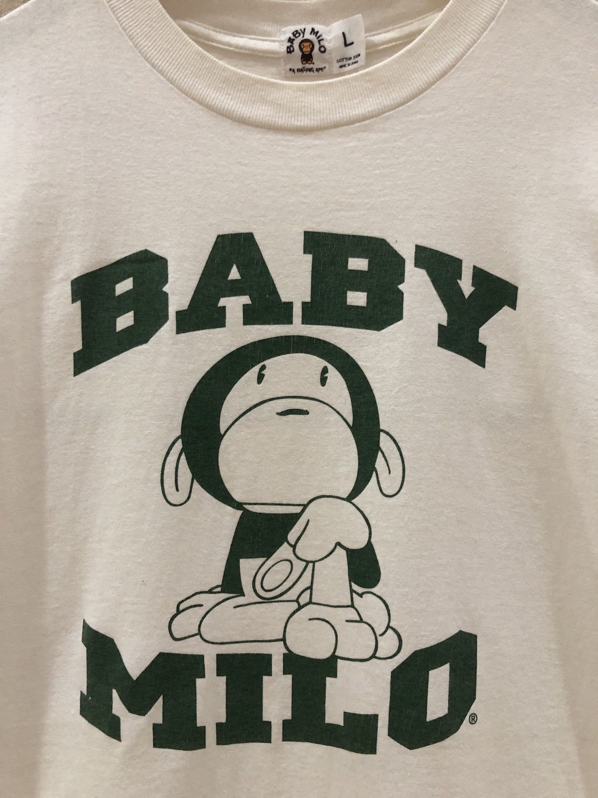 Bape OG Vintage 2005 Baby Milo Tshirts Size US L / EU 52-54 / 3 - 3 Thumbnail