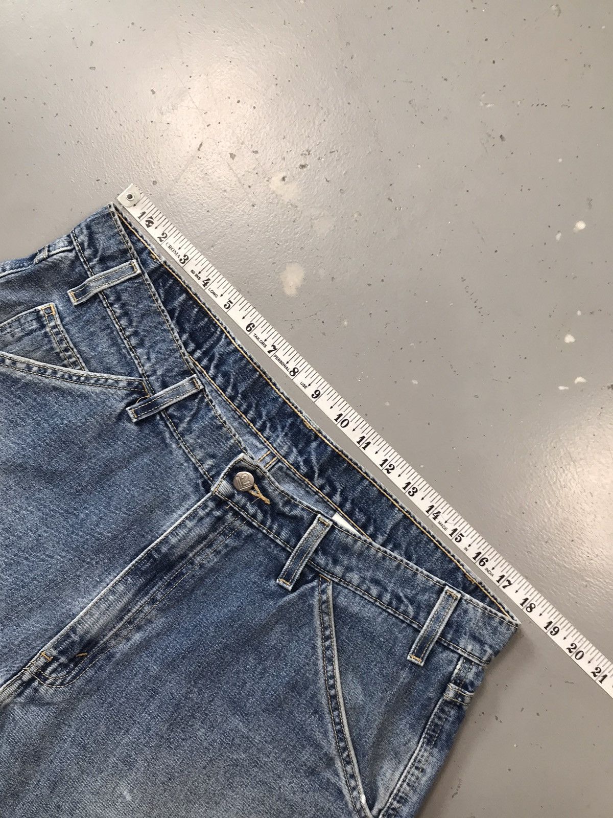 Levi's Vintage Levi’s Strauss & co L2 carpenter denim short Size US 37 - 7 Thumbnail