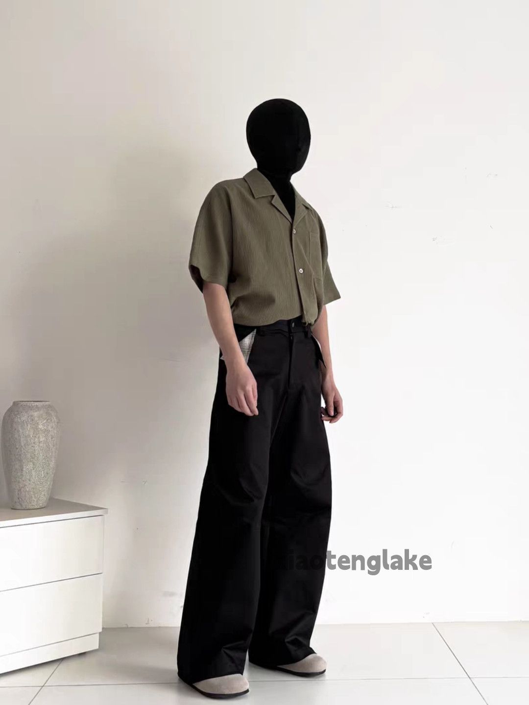 Vintage ltx vintage loose baggy wide Leg yuppie flared pants Size US 30 / EU 46 - 9 Thumbnail